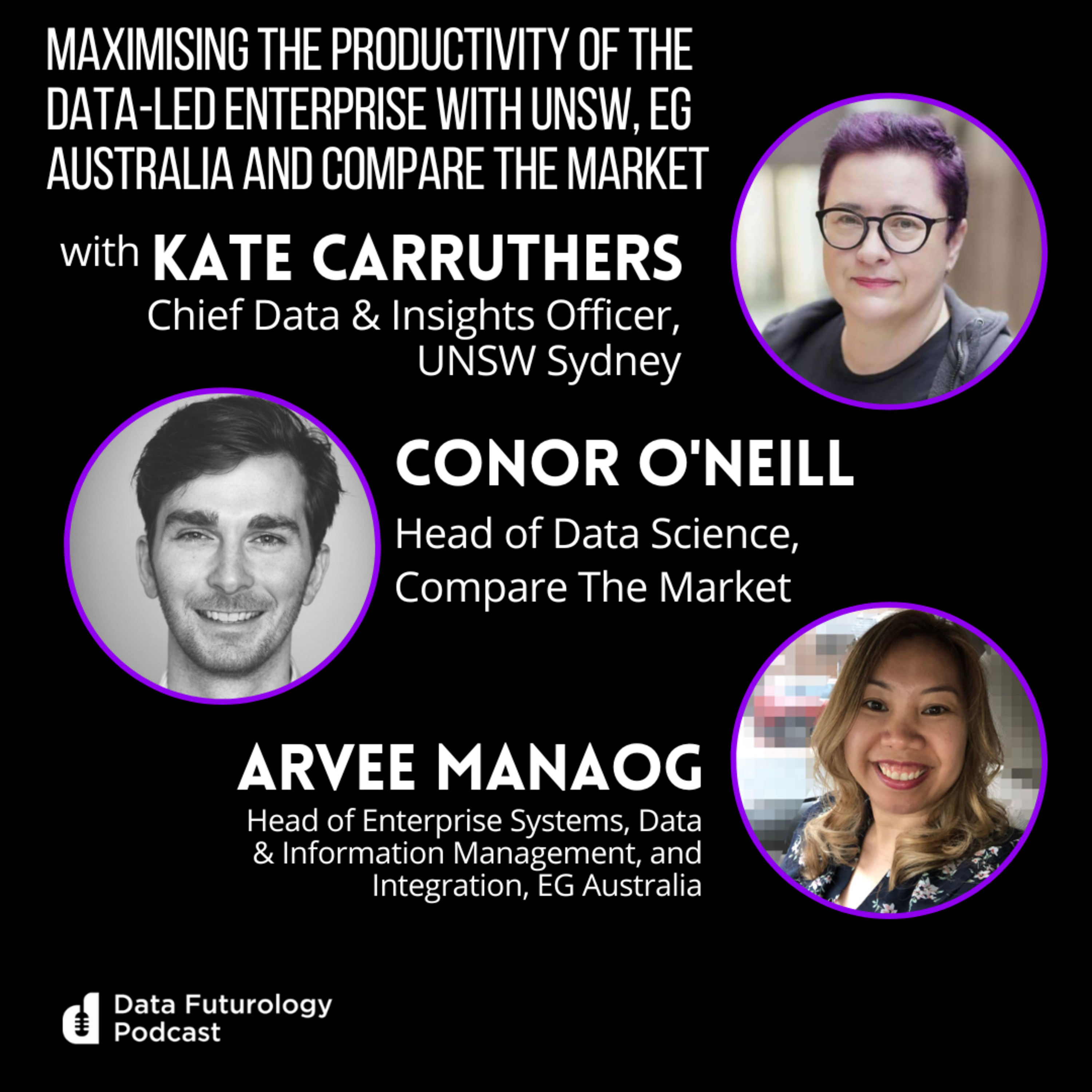 #235: Maximising the productivity of the data-led enterprise with UNSW, EG Australia and Compare the Market