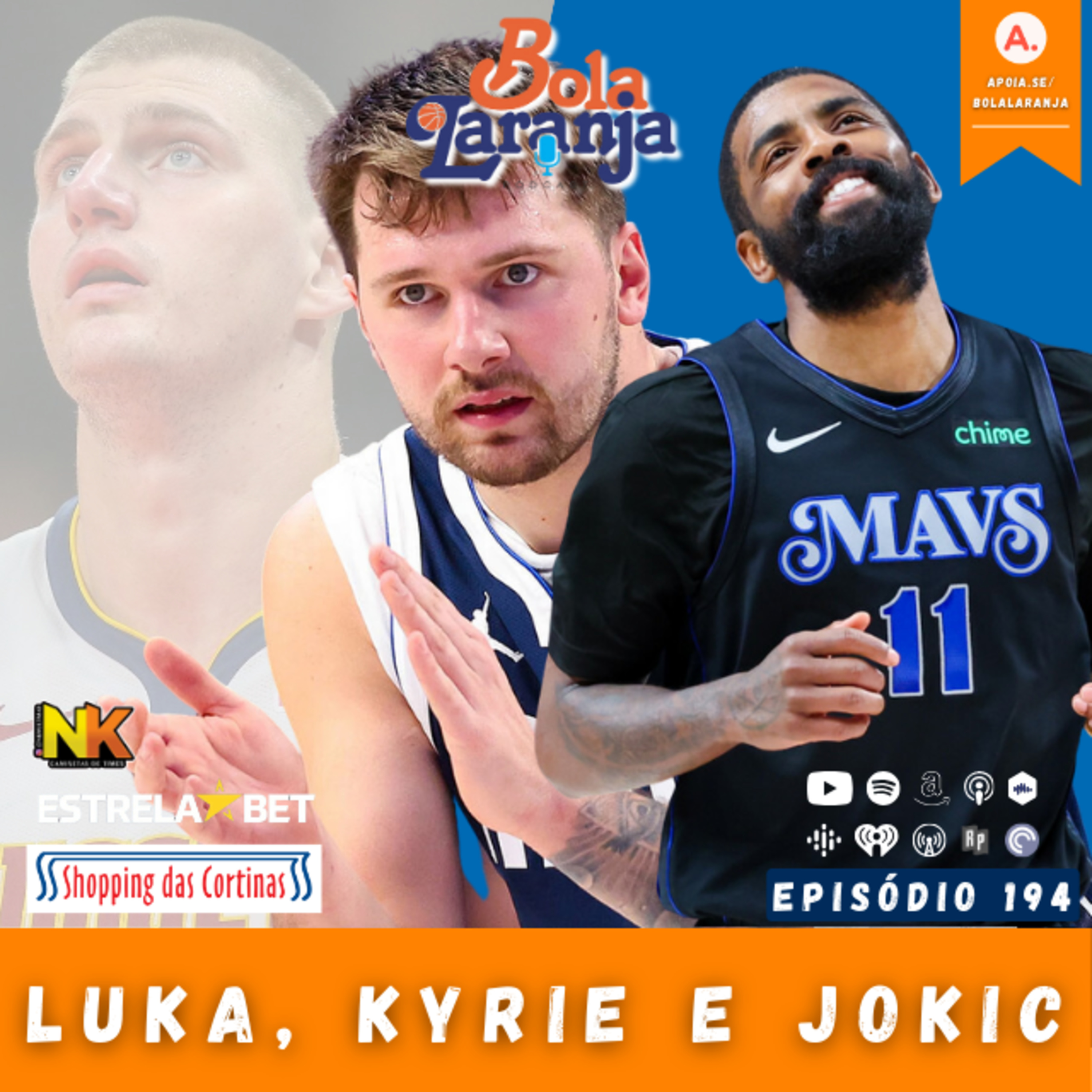 Podcast #194 - Luka, Kyrie e os Mavs & Nuggets e seu MVP (de novo) episode artwork