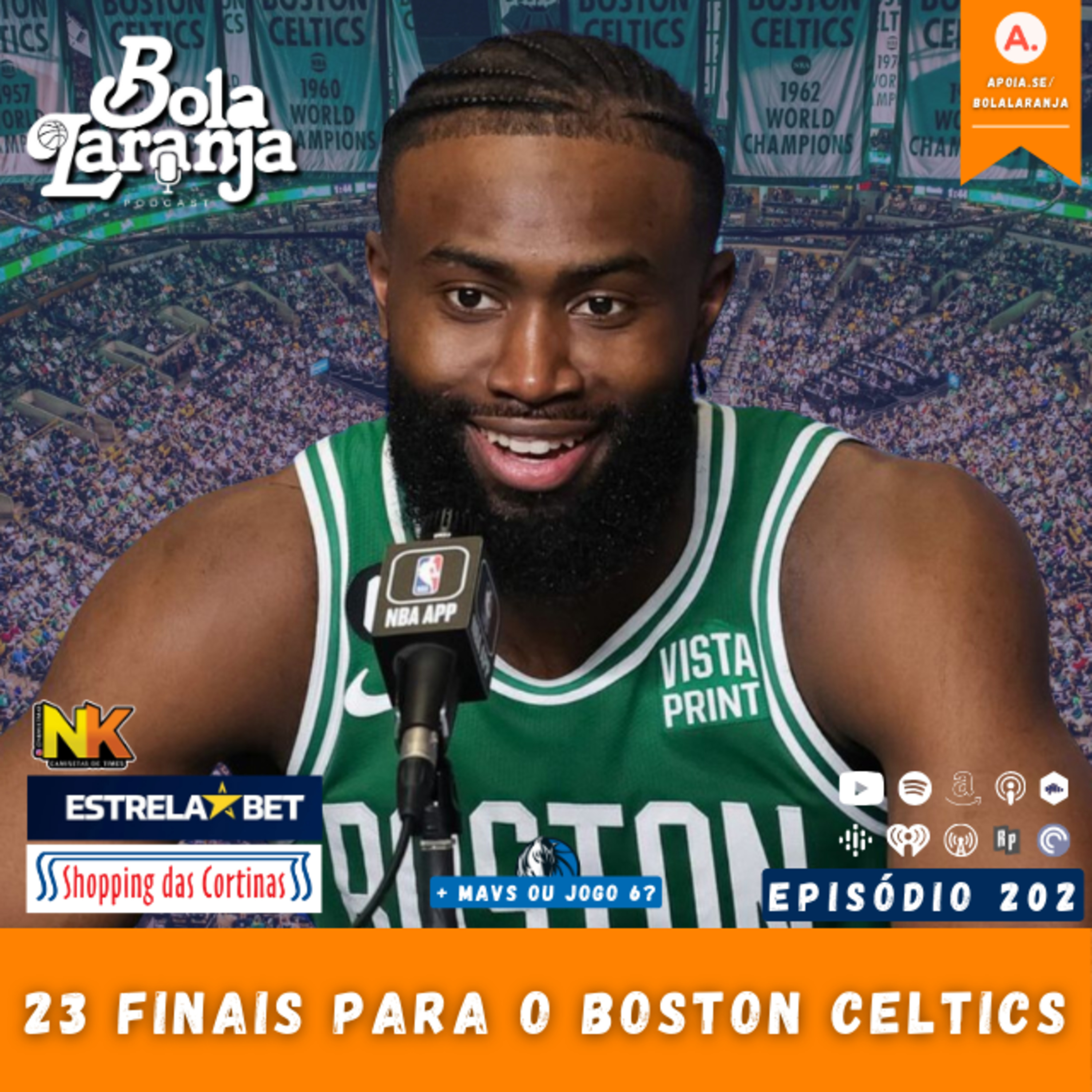 Podcast #202 - Celtics pronto pra vencer o título & Mavs ou jogo 6? episode artwork
