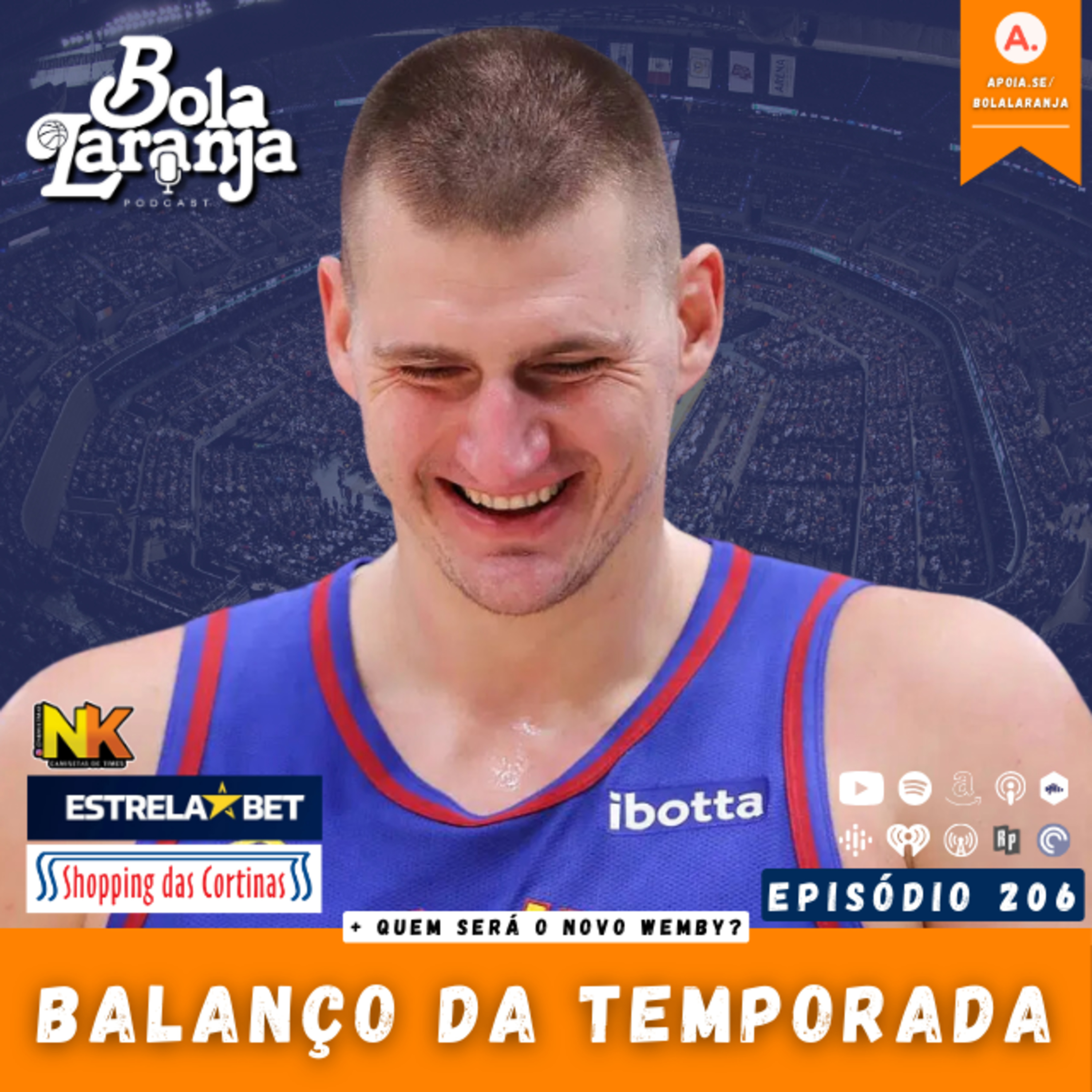 Podcast #206 - Destaques da temporada & NBA Draft 2024 episode artwork
