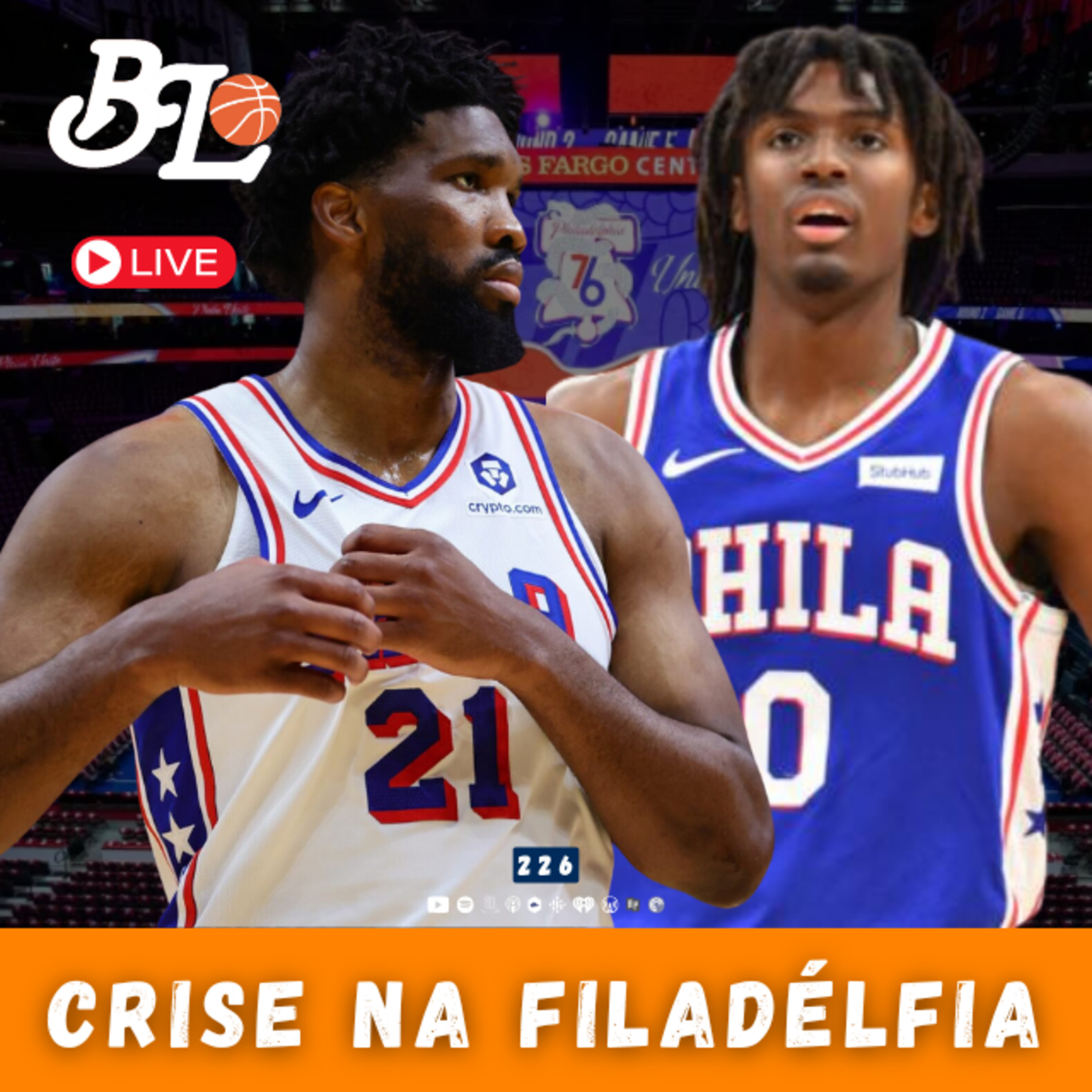 Podcast #226 - Crise no Philadelphia, queda do Cavs e sequência do Lakers episode artwork