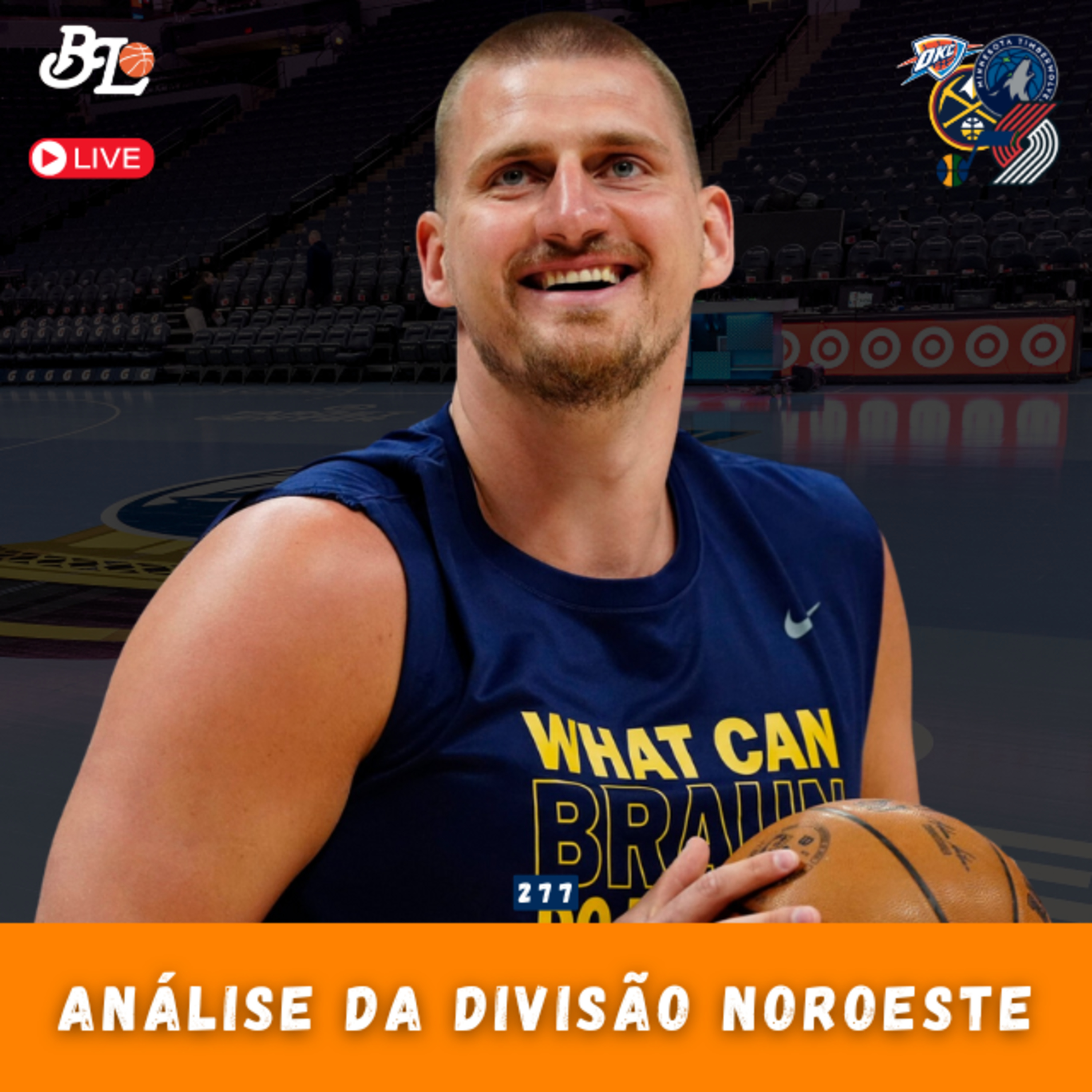 Podcast #277 - Análise dos times da divisão noroeste da NBA episode artwork