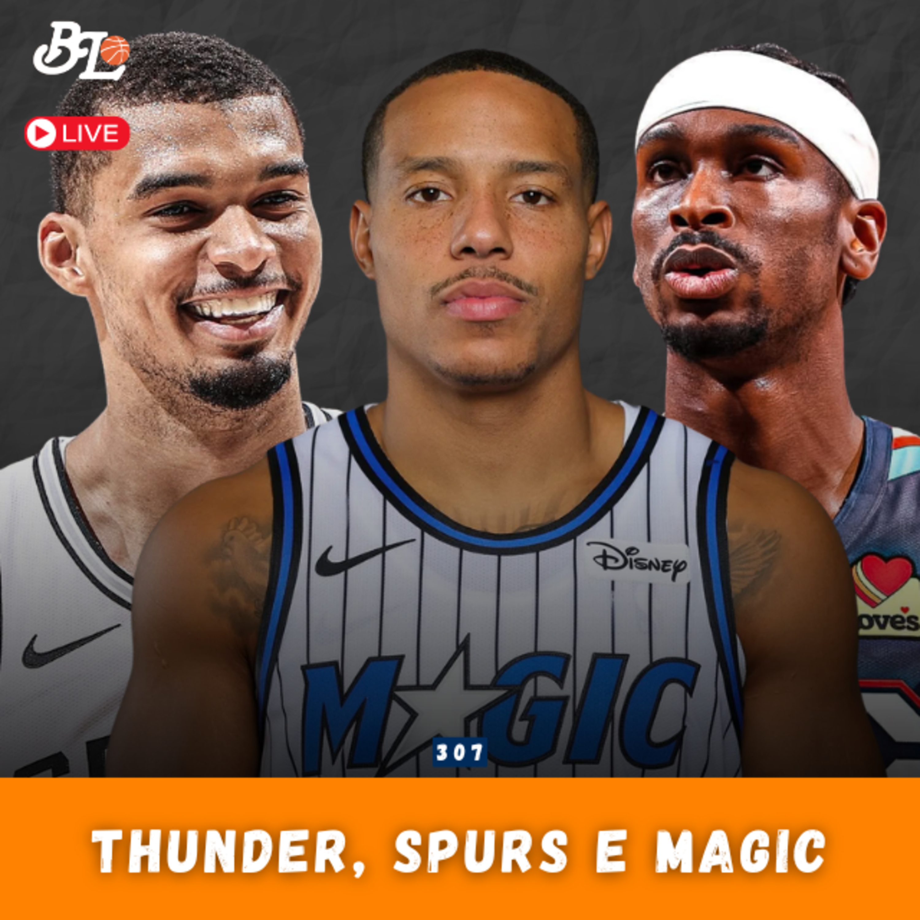 Podcast #307 - Thunder e Spurs nas semis, prêmios individuais, Magic surpreendendo e playoffs