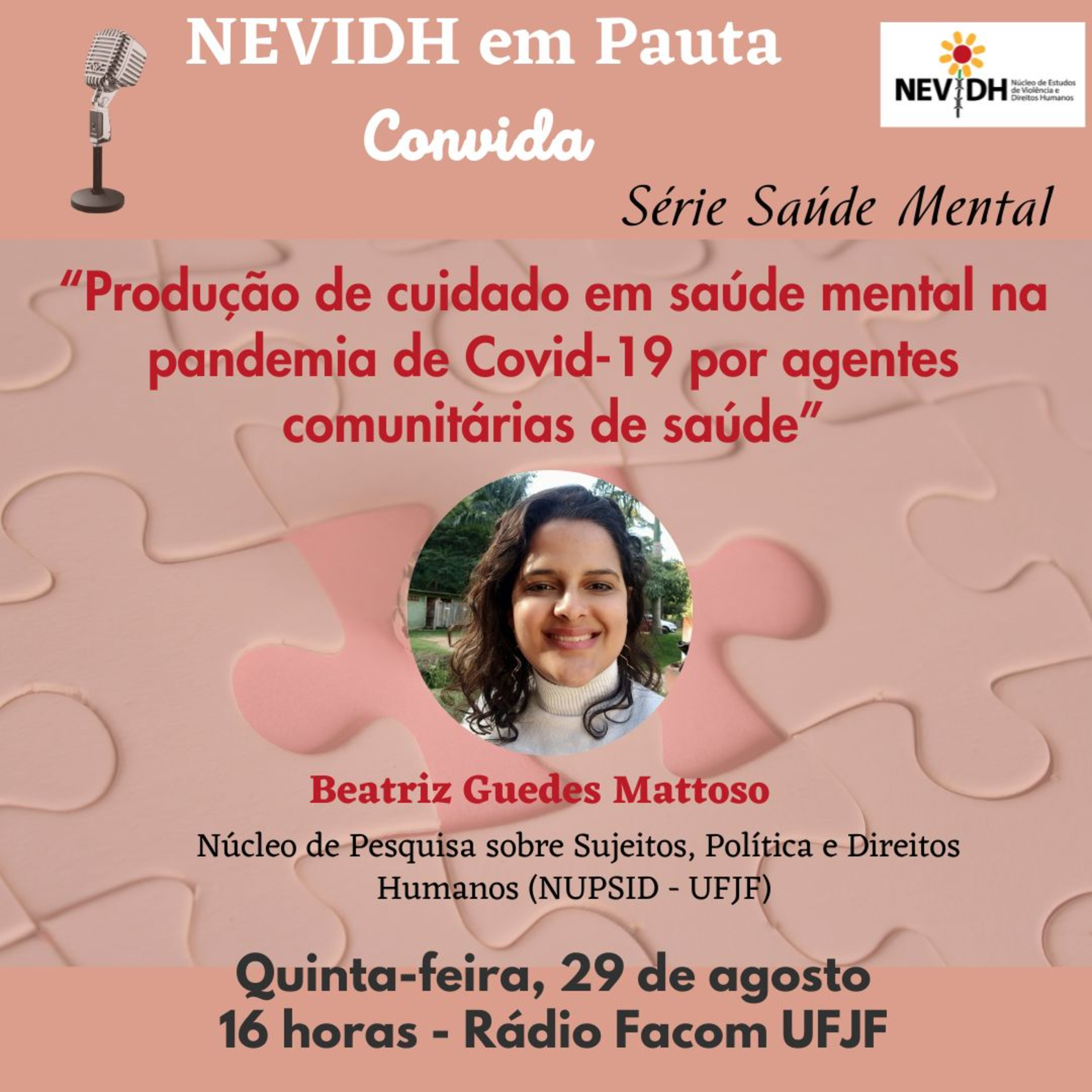 NEVIDH EM PAUTA