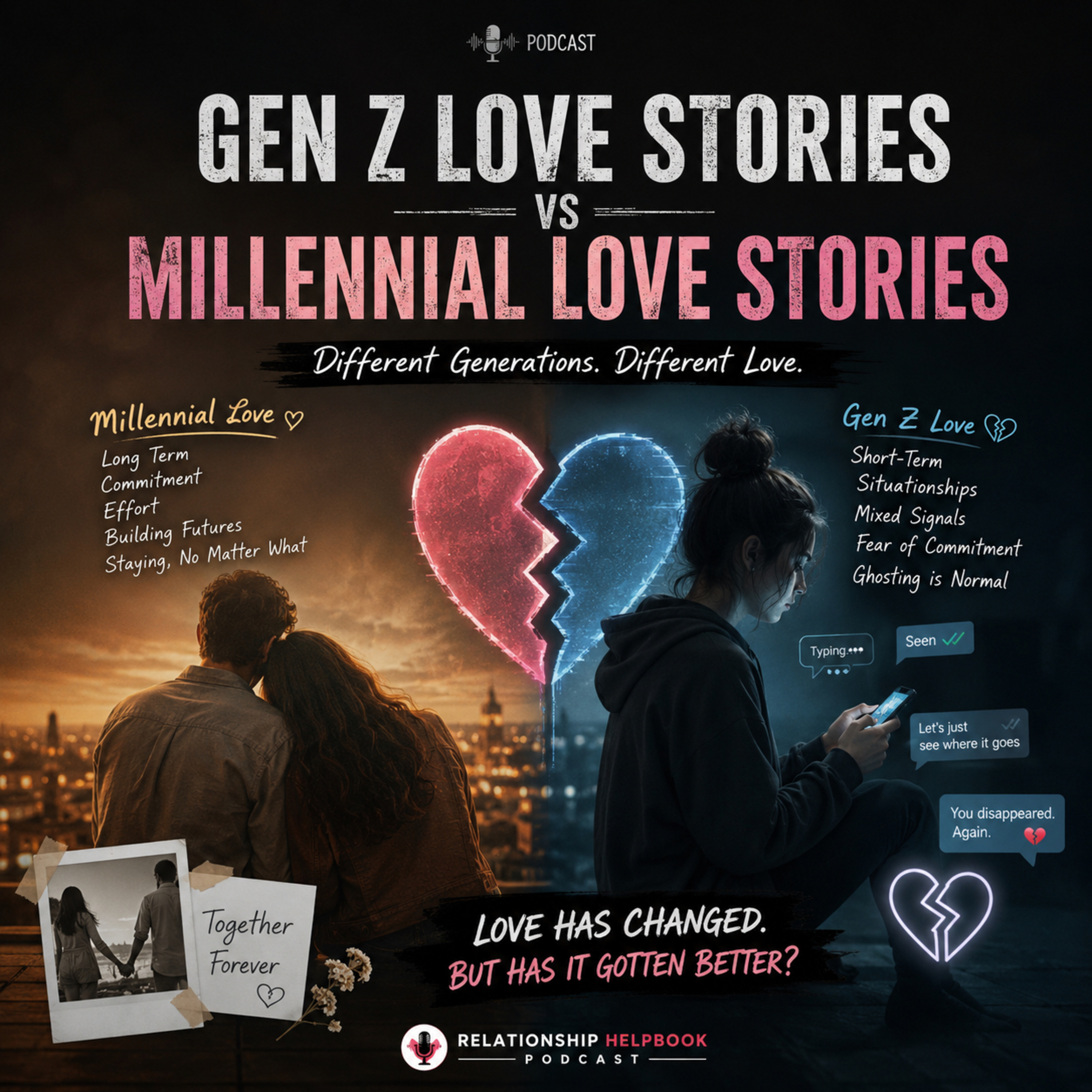 GEN Z LOVE VS MILLENNIAL LOVE: Did We Forget How to Love? episode artwork