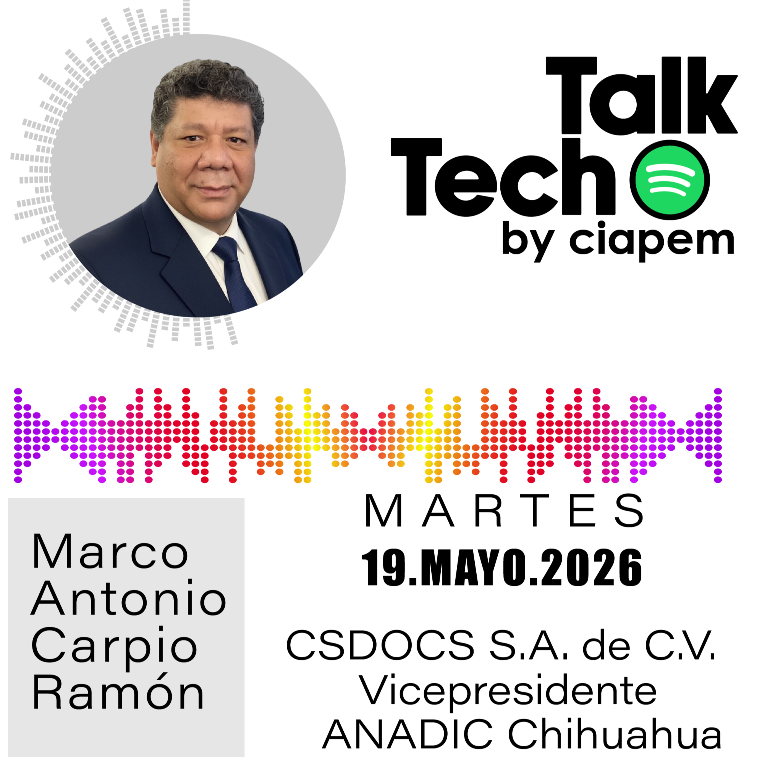 Portada de Talk Tech by CIAPEM