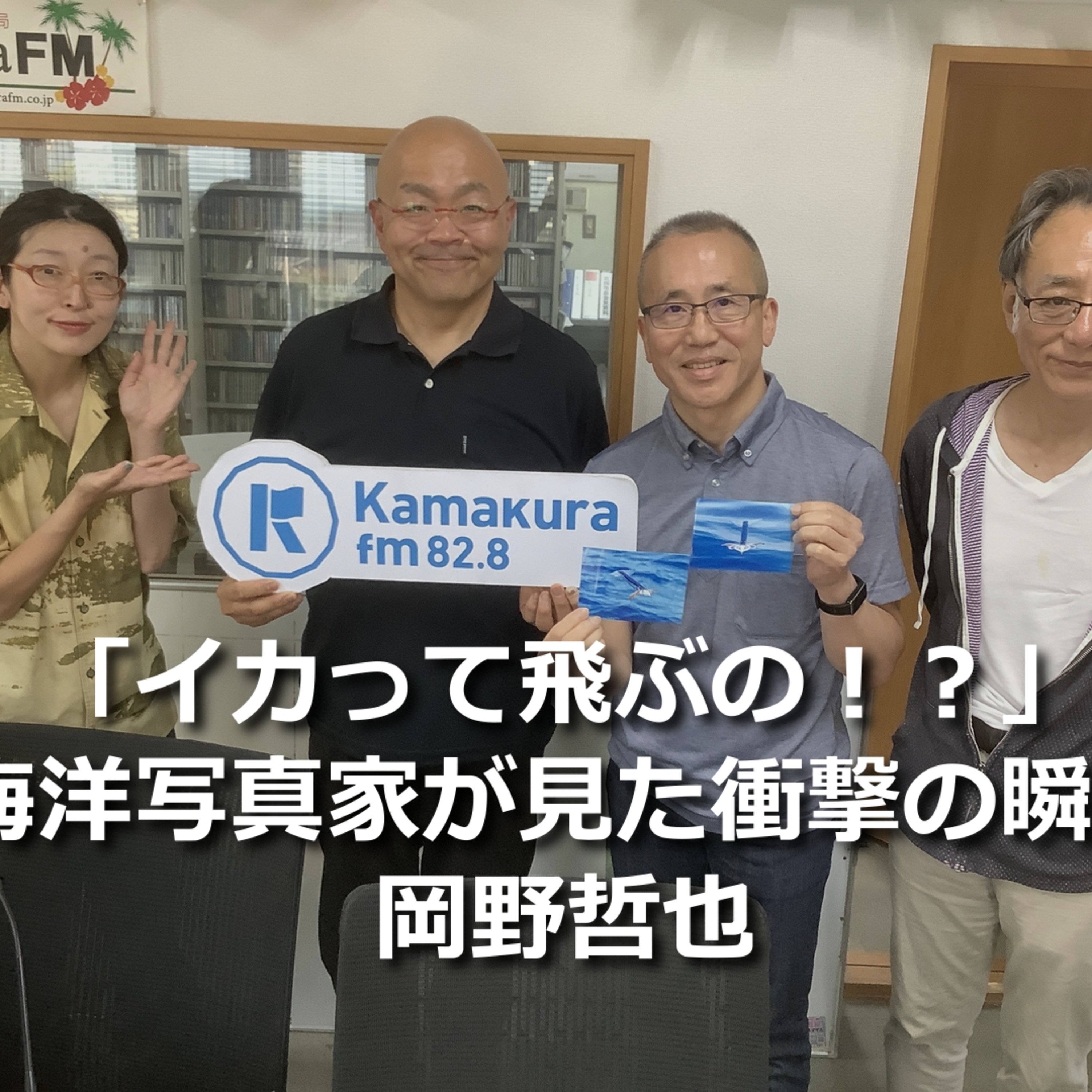第323回 イカって、飛ぶの！？｜海洋写真家が小笠原の帰り道に見た、衝撃の瞬間 episode artwork