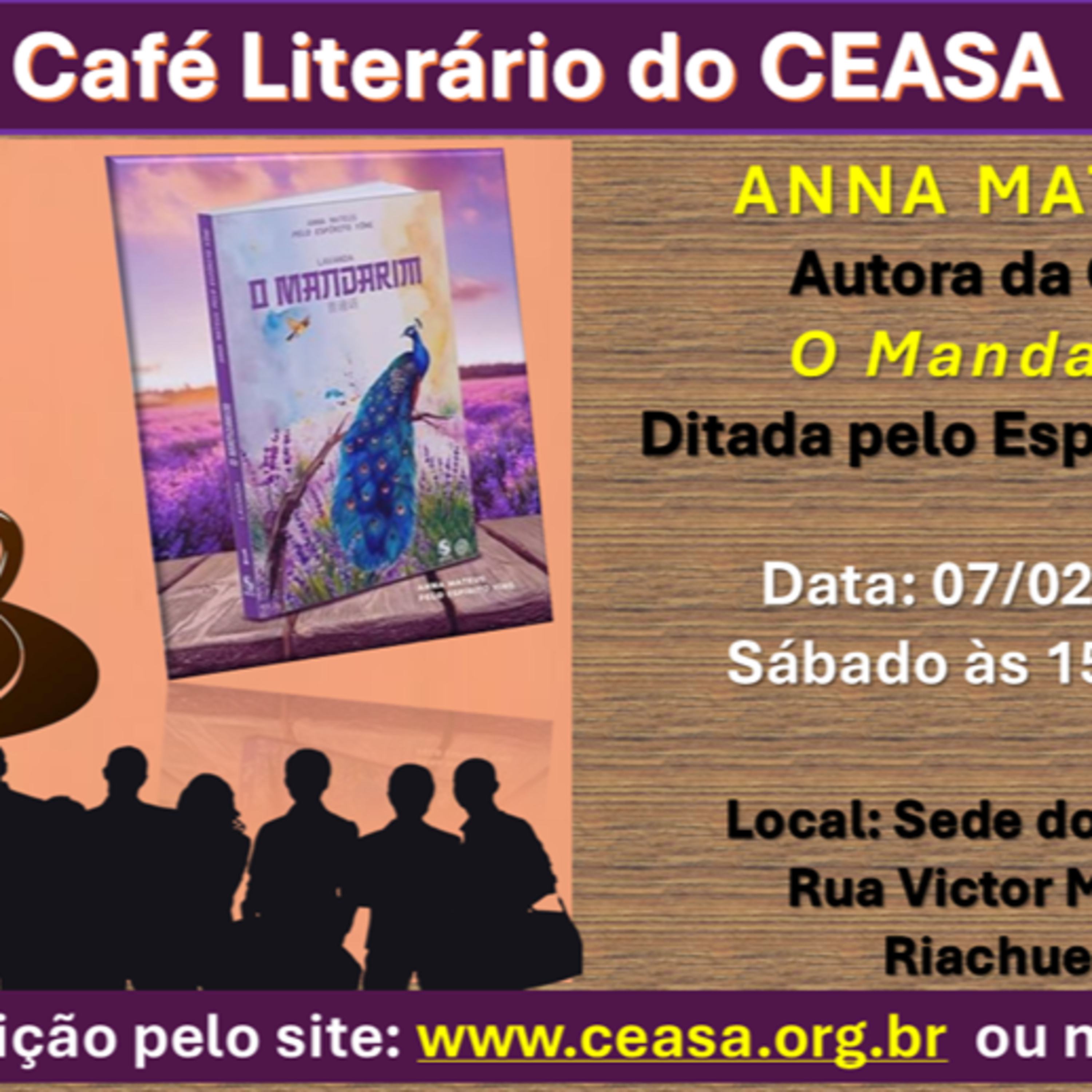 Café Literário do CEASA - 07.02.2026 - Anna Mateus - Livro Mandarin - Esp. Ying episode artwork