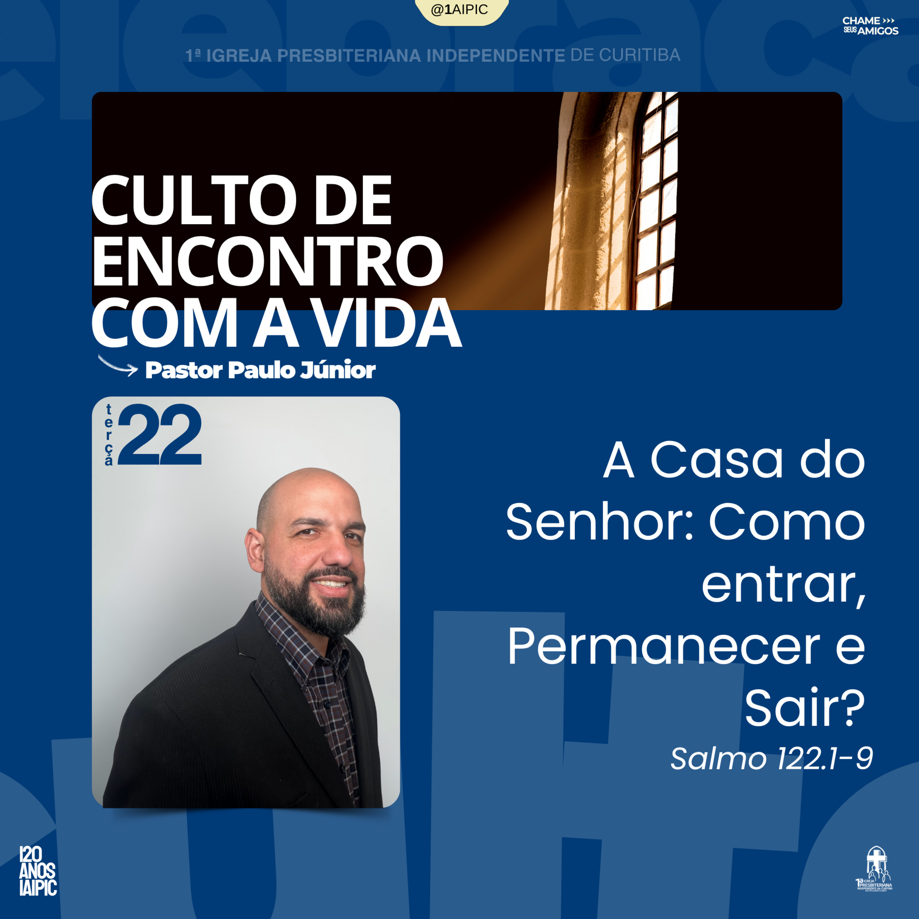 Culto 22/07/2025 – A Casa do Senhor: Como Entrar, Permanecer e Sair? episode artwork