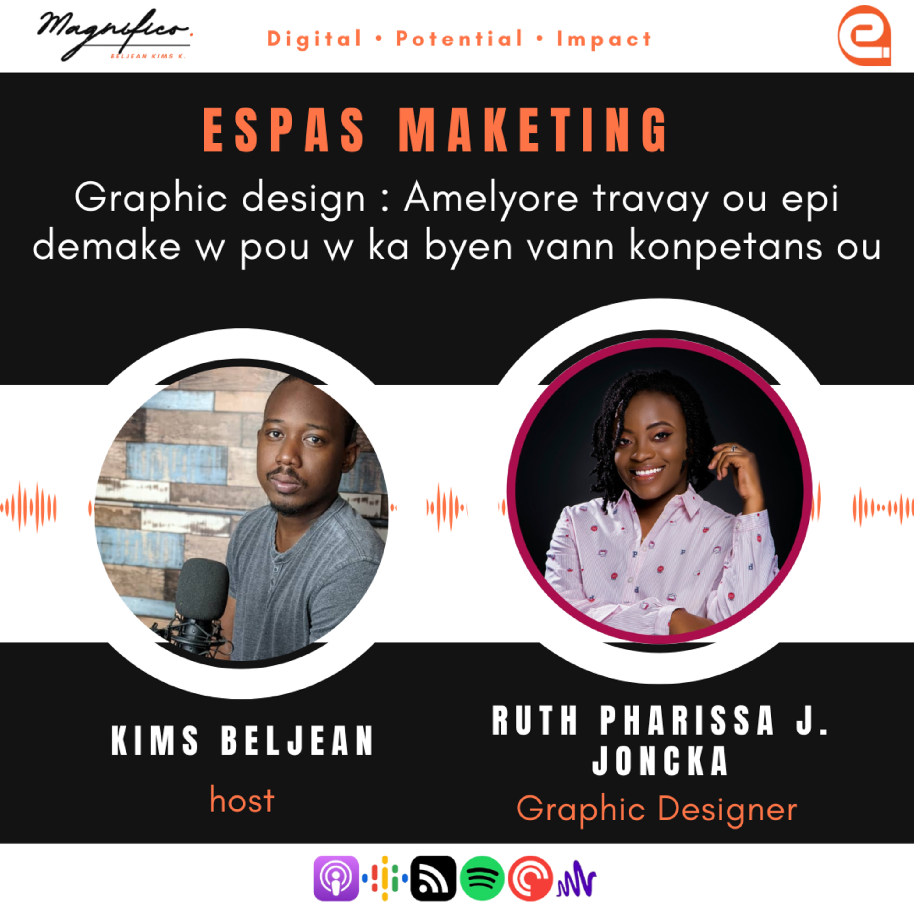 Graphic design | Amelyore travay ou epi demake w pou w ka byen vann konpetans ou episode artwork