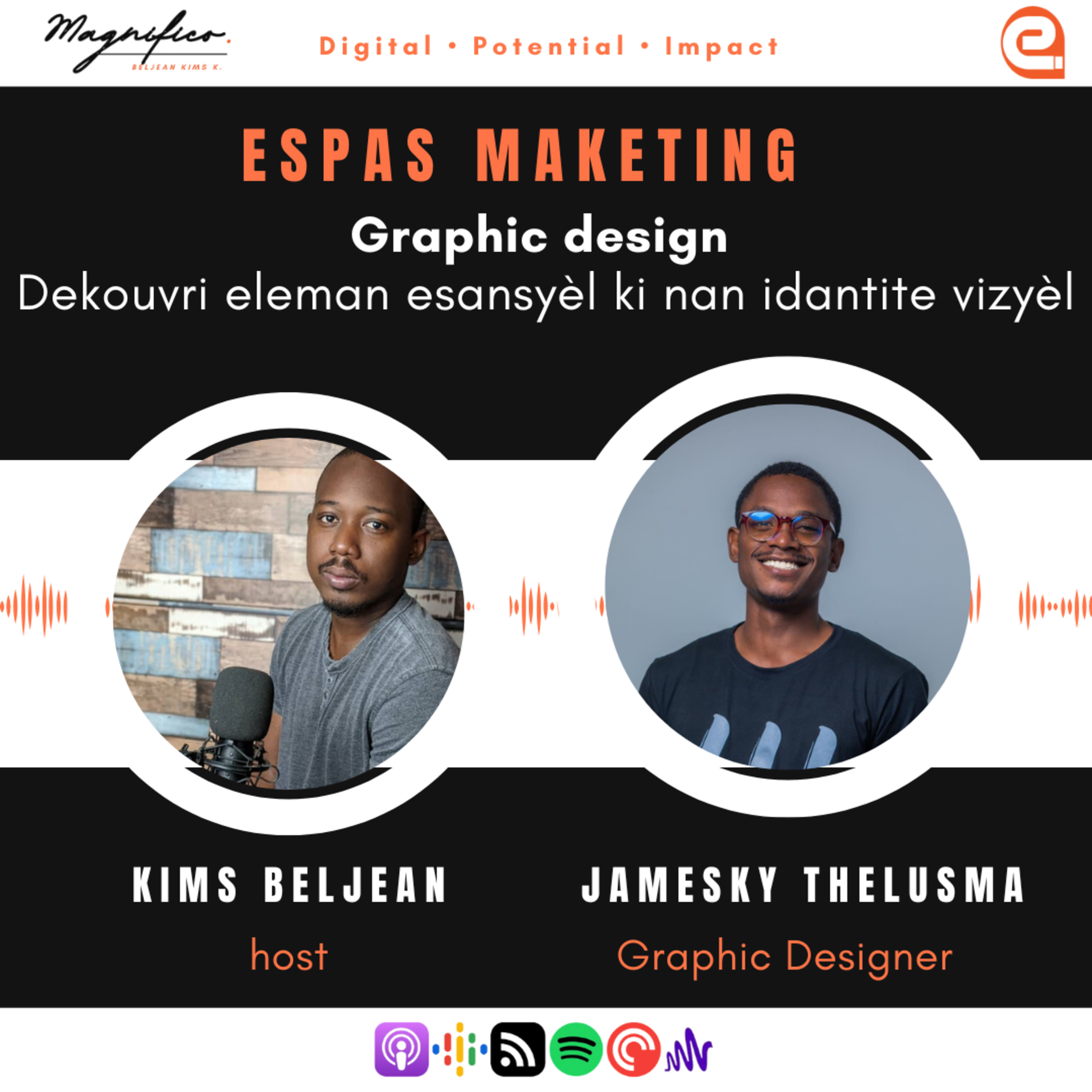 Graphic design | Aprann eleman esansyèl nan yon idantite vizyèl episode artwork
