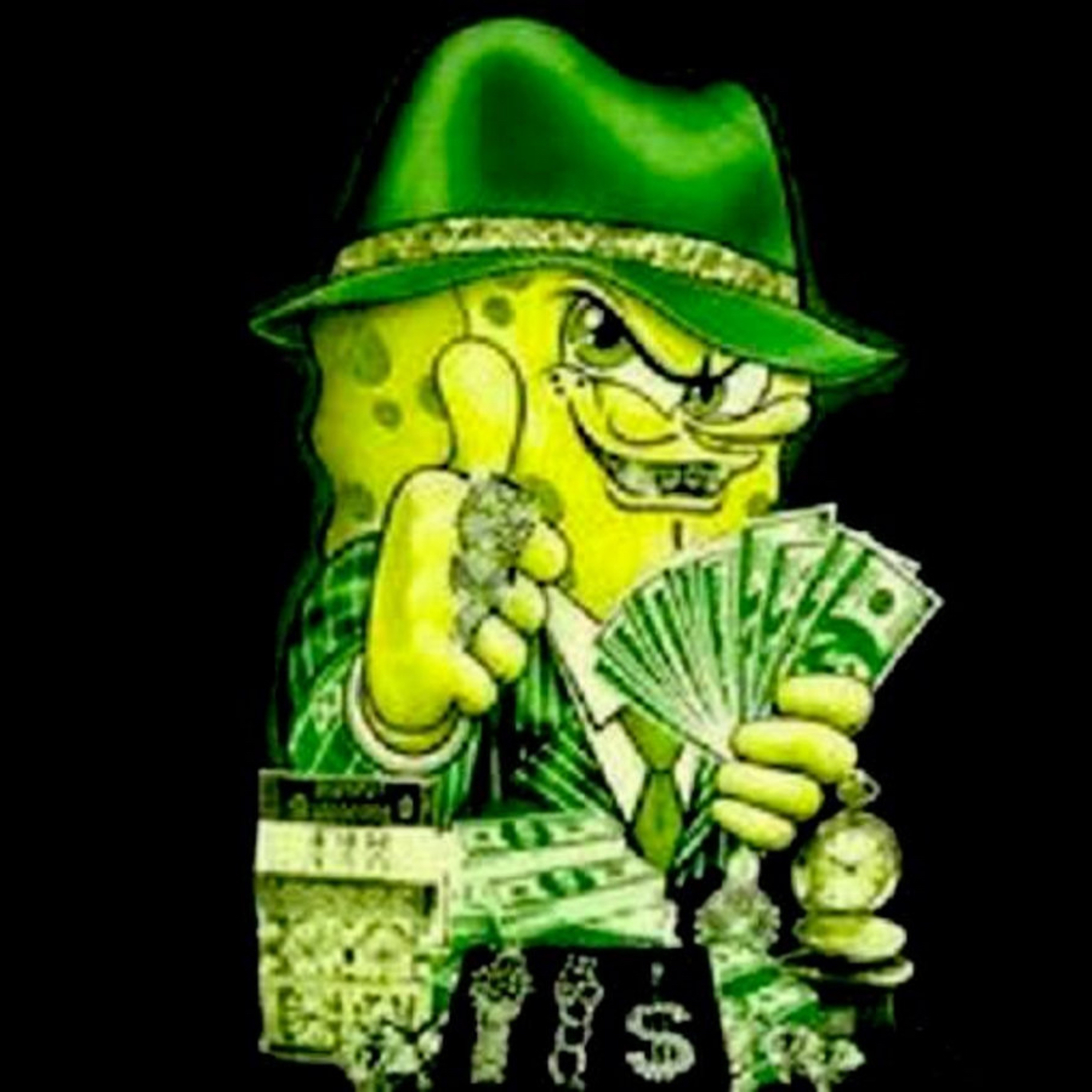 Memes Throughout the ages episode 255: Gangster SpongeBob episode artwork