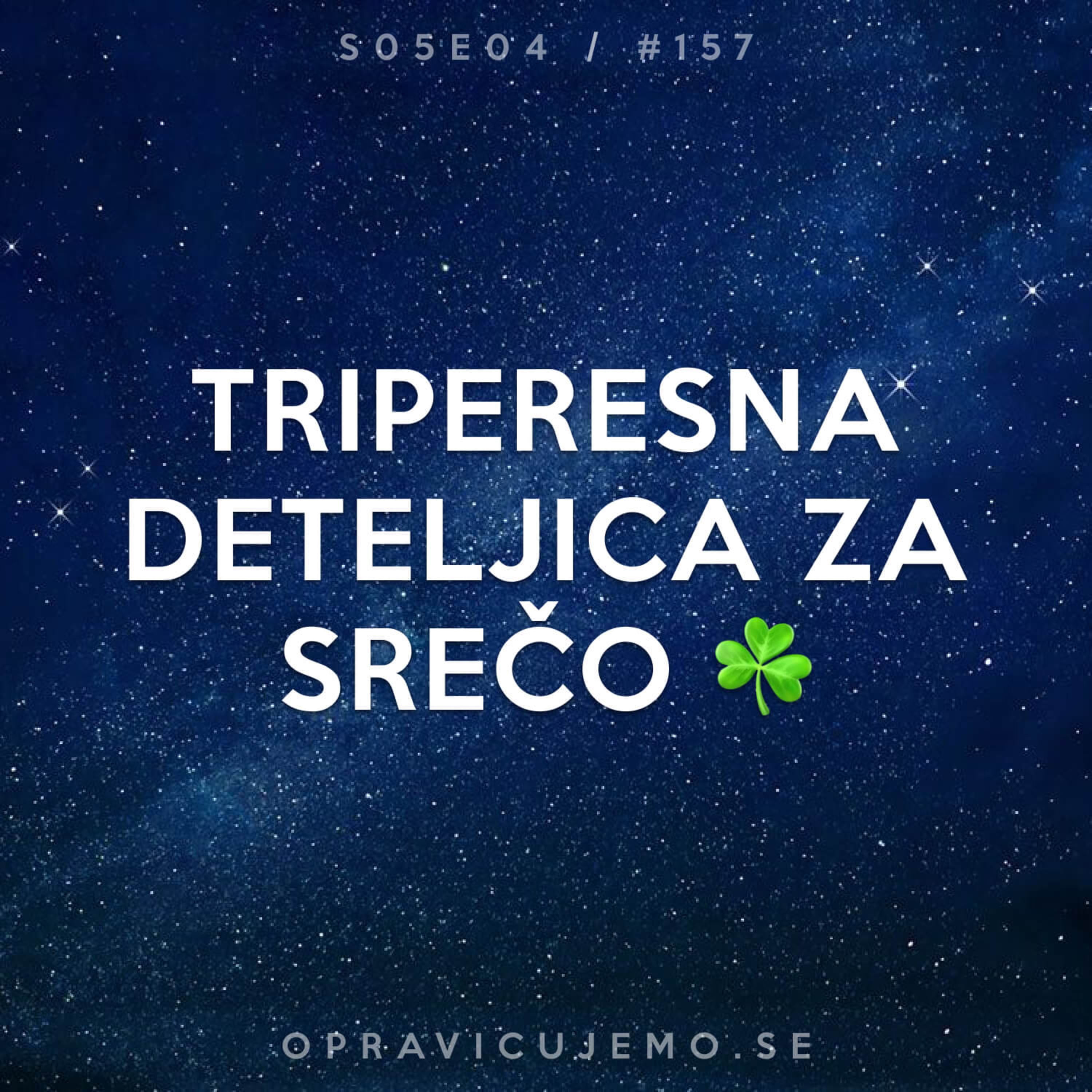 Triperesna deteljica za srečo