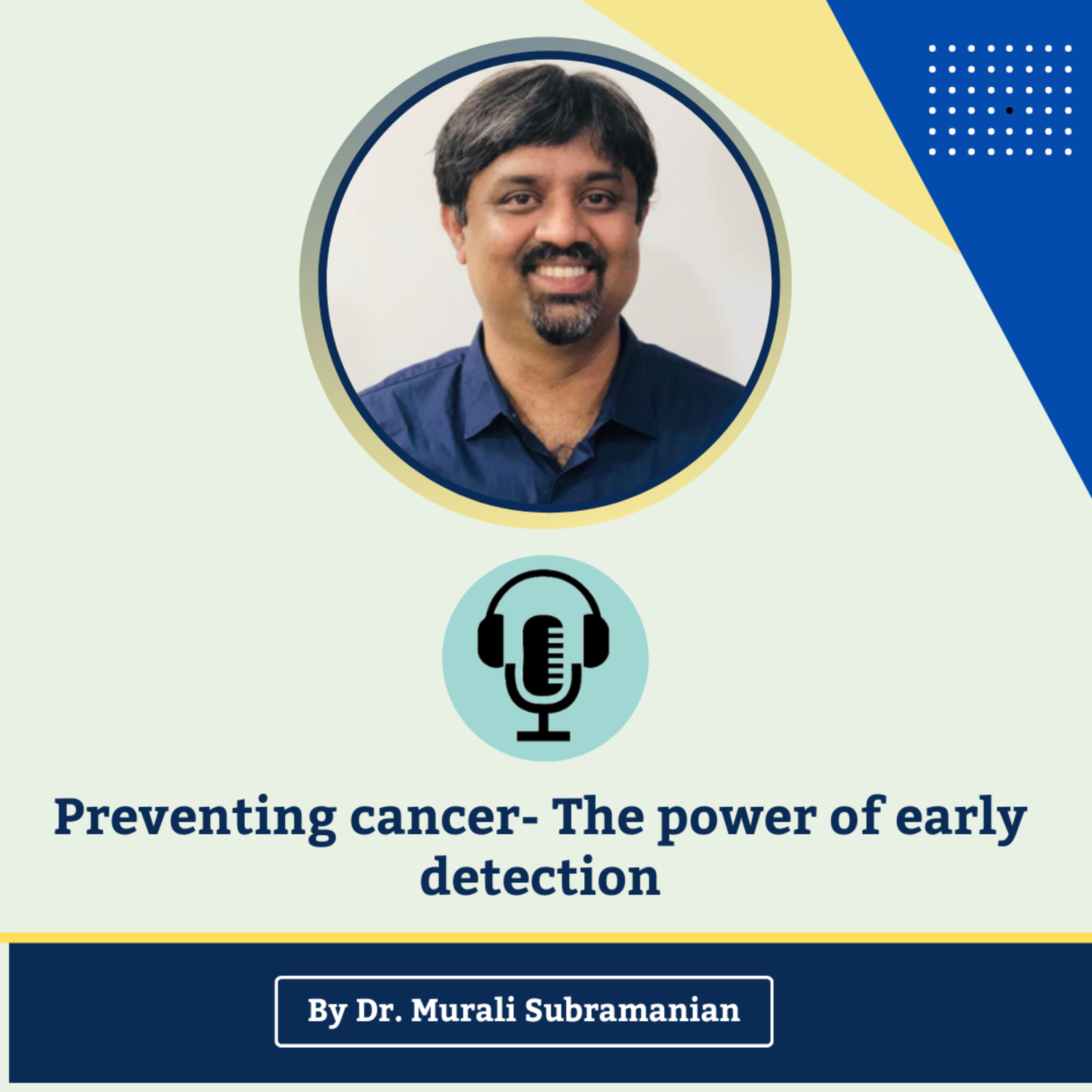 Dr. Murali Subramanian Podcast \