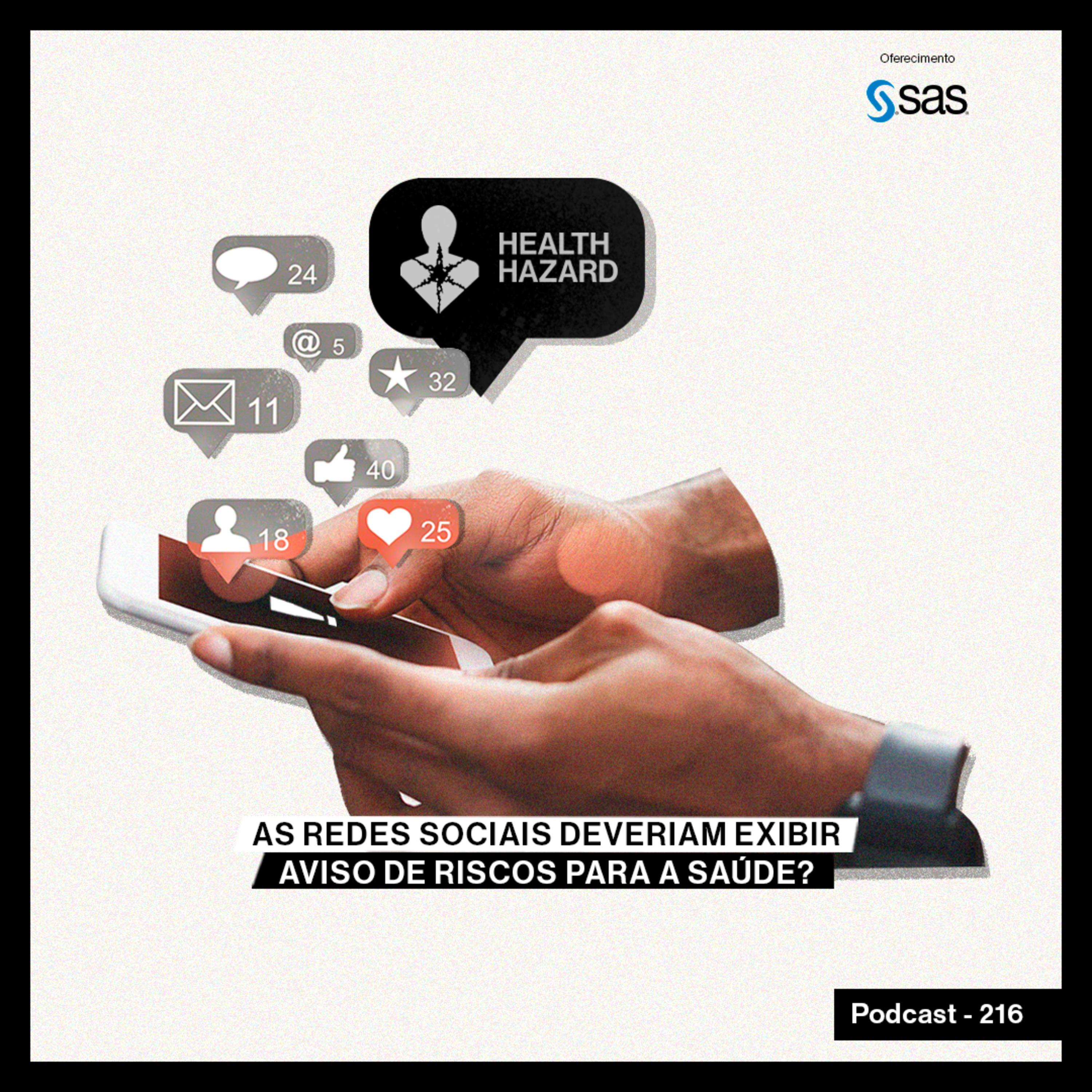 As redes sociais deveriam exibir aviso de riscos para a saúde