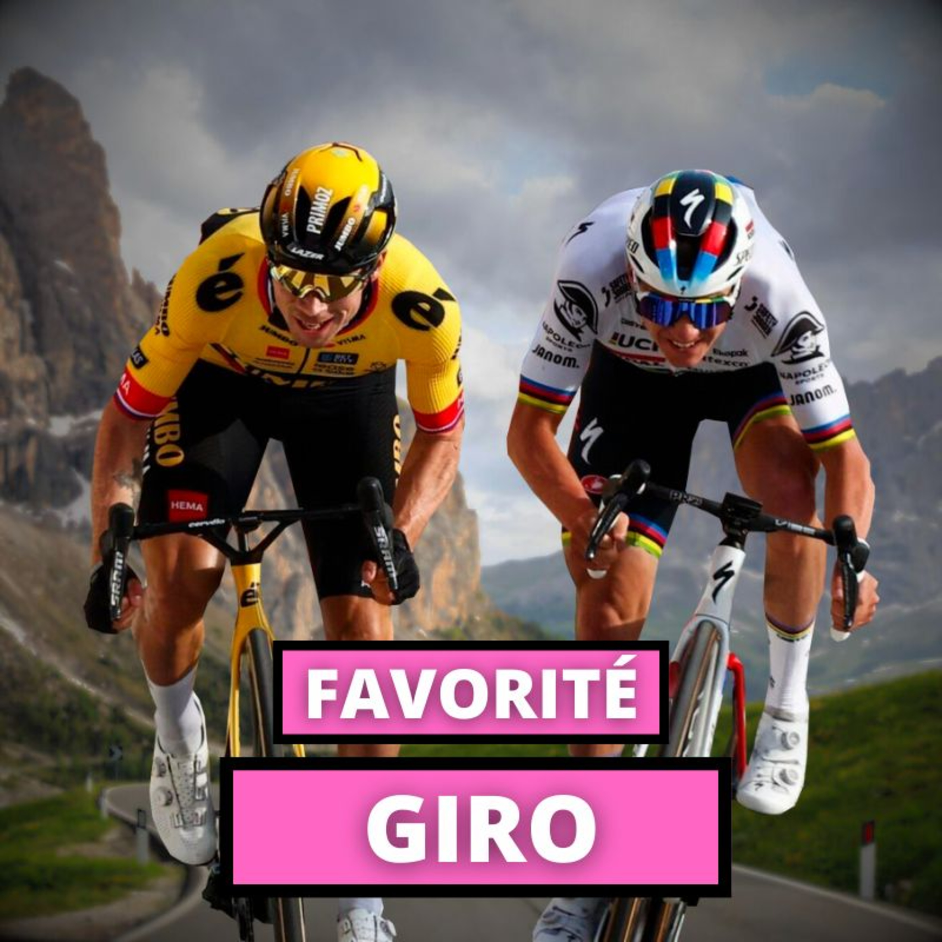 ROGLIČ proti EVENEPOELOVI? Nebo Maglia Rosa získá někdo třetí? | Favorité GIRO D'ITALIA 2023 episode artwork