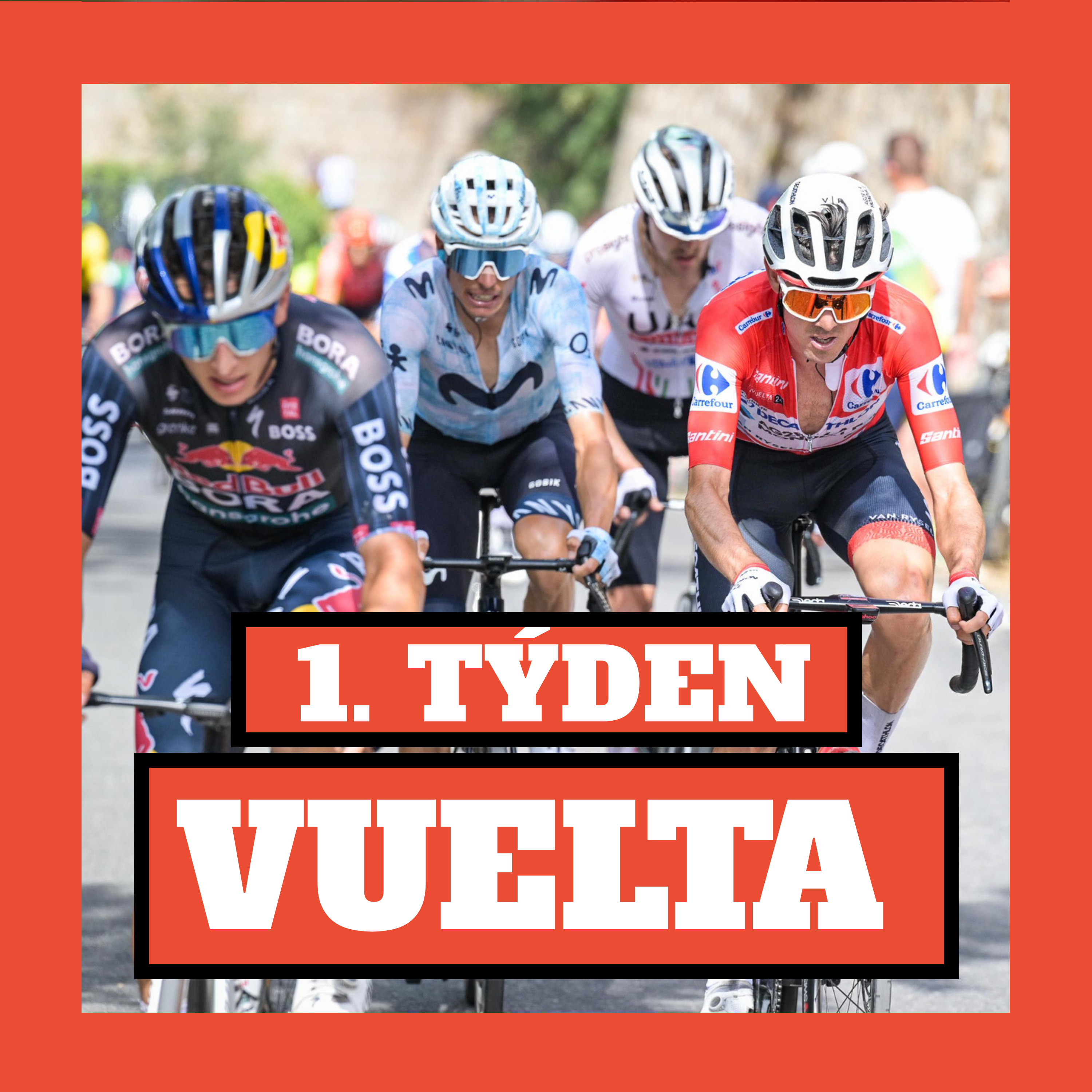 Velký náskok BENA O'CONNORA. Jak odpoví PRIMOŽ ROGLIČ a ENRIC MAS? | 1. týden VUELTA 2024 episode artwork