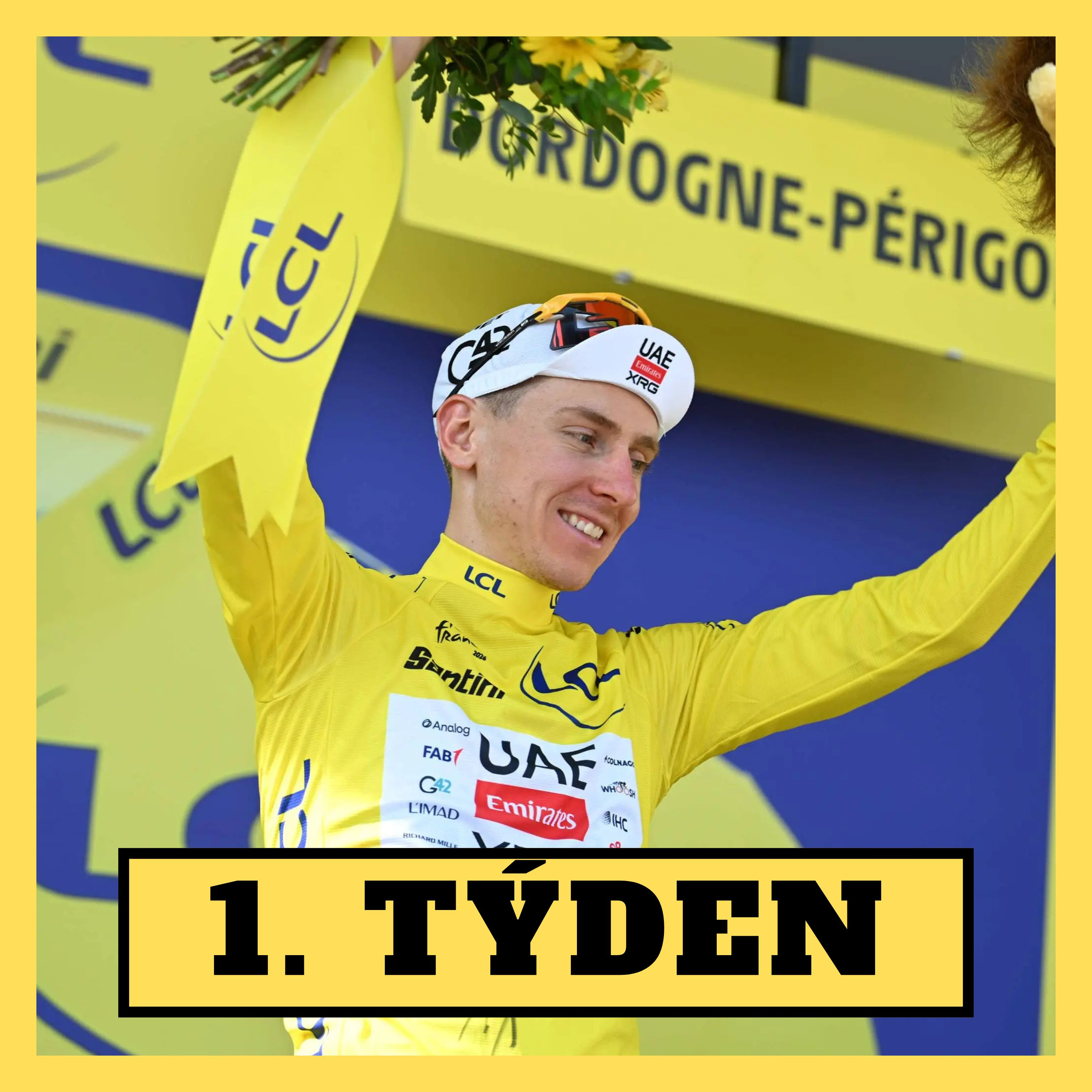 POGAČAR vede. PÓDIUM je ale otevřené | 1. týden TOUR DE FRANCE 2026 episode artwork