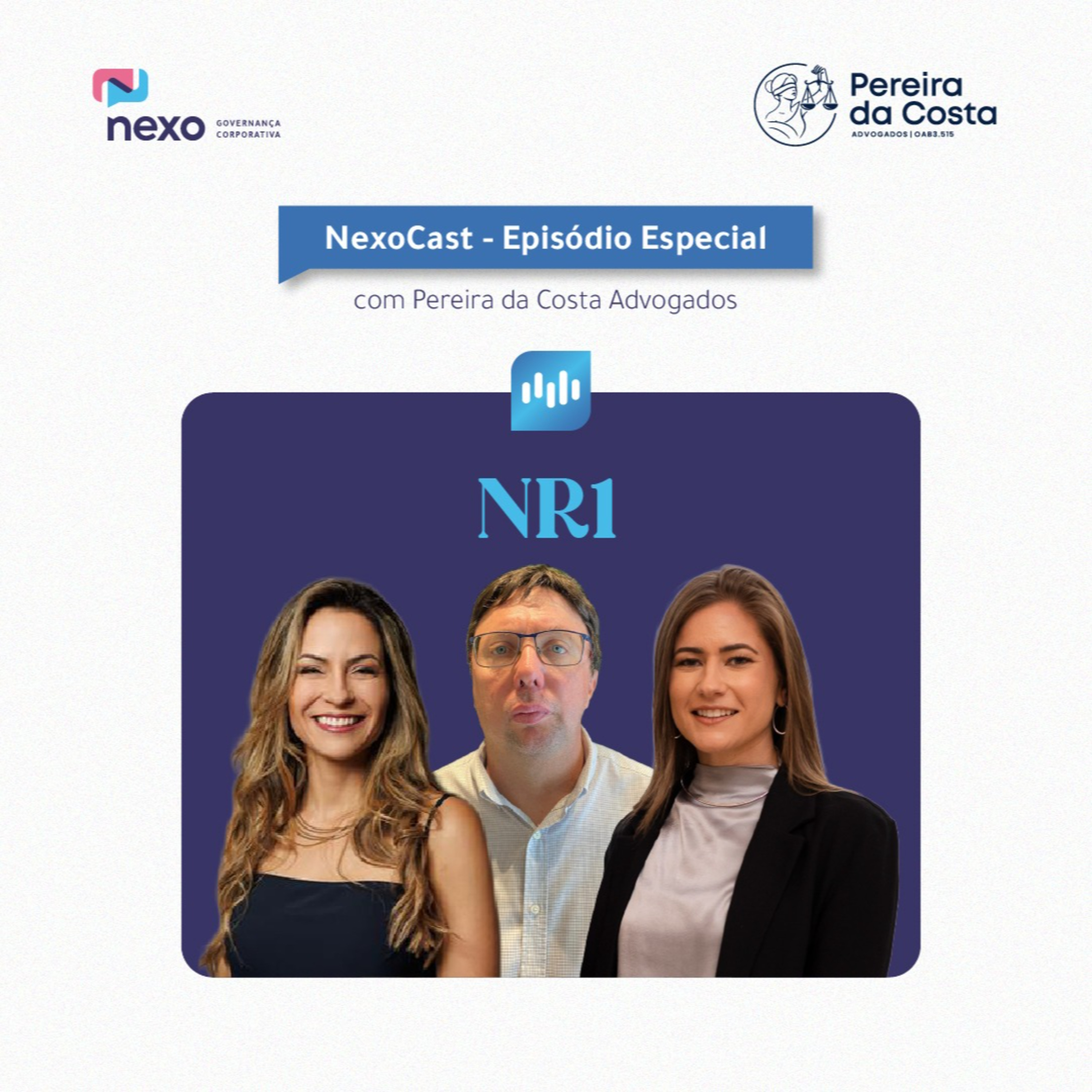 NexoCast 81 – NR-1 e riscos psicossociais: o que as empresas precisam saber episode artwork