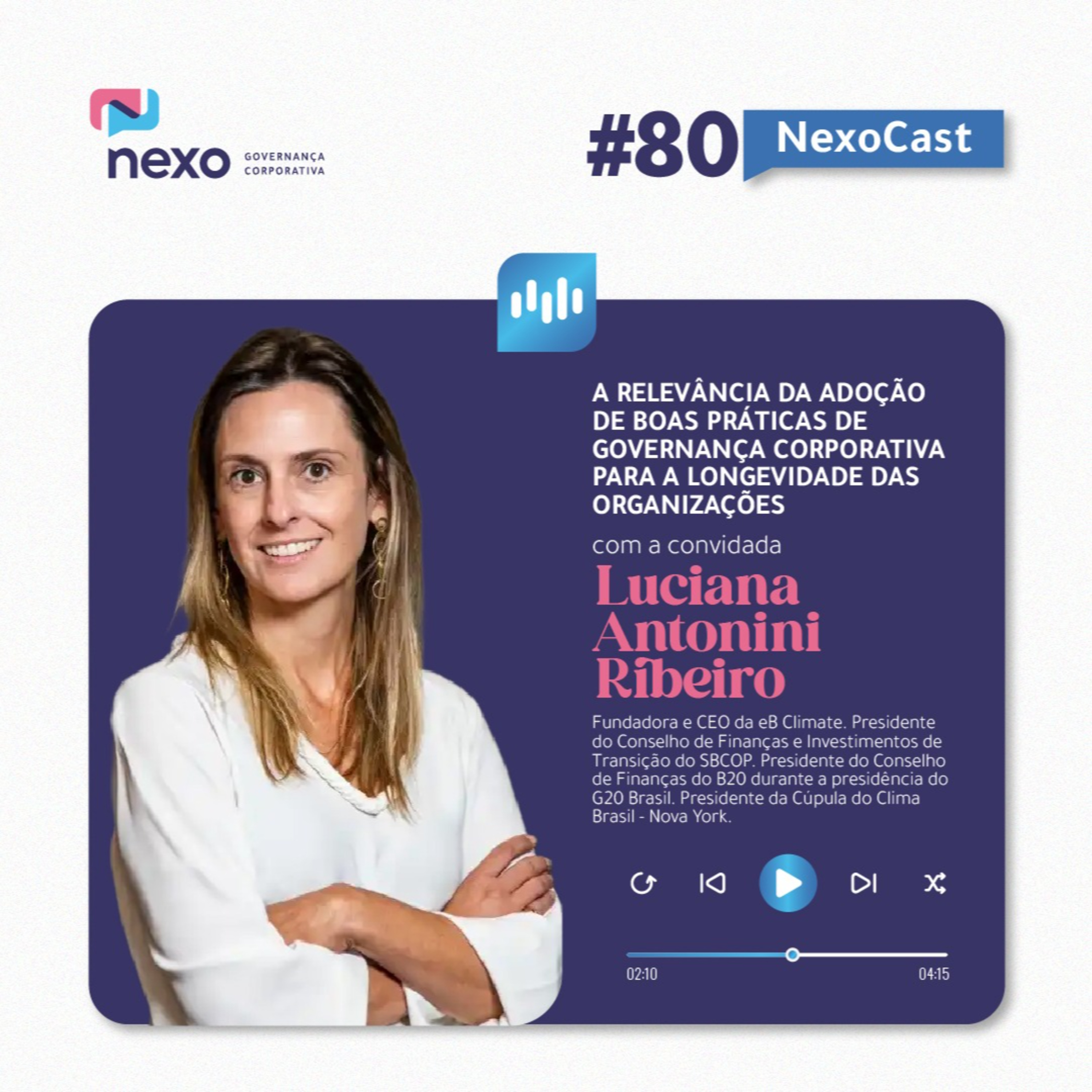 NexoCast 80 – Conselhos e Longevidade dos Negócios com Luciana Antonini Ribeiro episode artwork