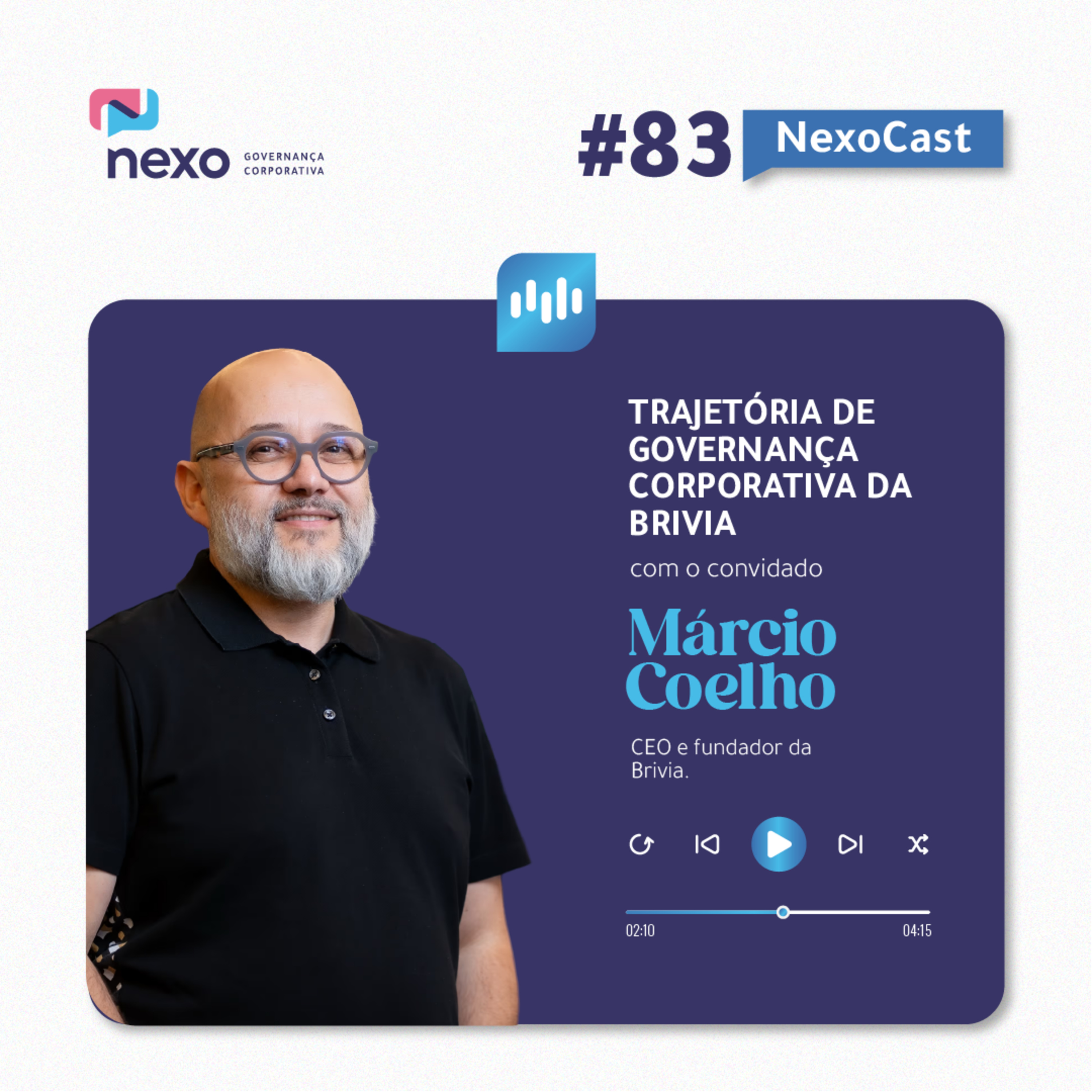 NexoCast 83 – Trajetória de Governança Corporativa da Brivia episode artwork