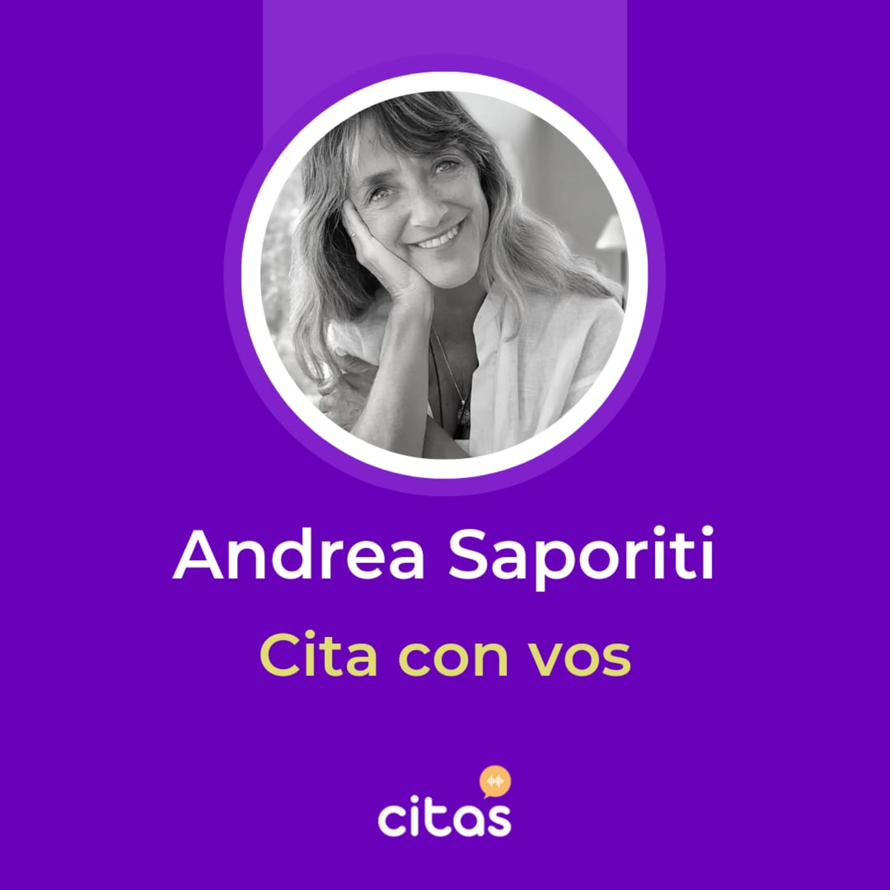 #644 Cita Con Vos - Andrea Saporiti: Los seres humanos somos lo únicos que podemos reparar-nos episode artwork