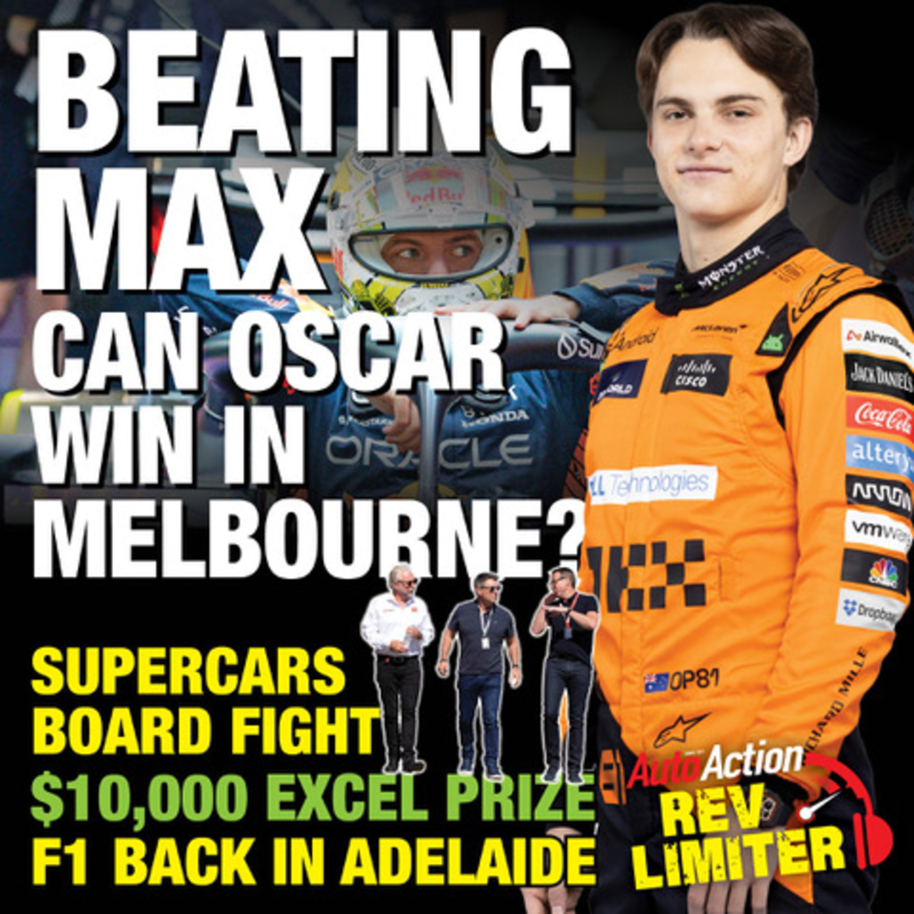 It Aussie GP week right here on the Auto Action Rev Limiter episode artwork