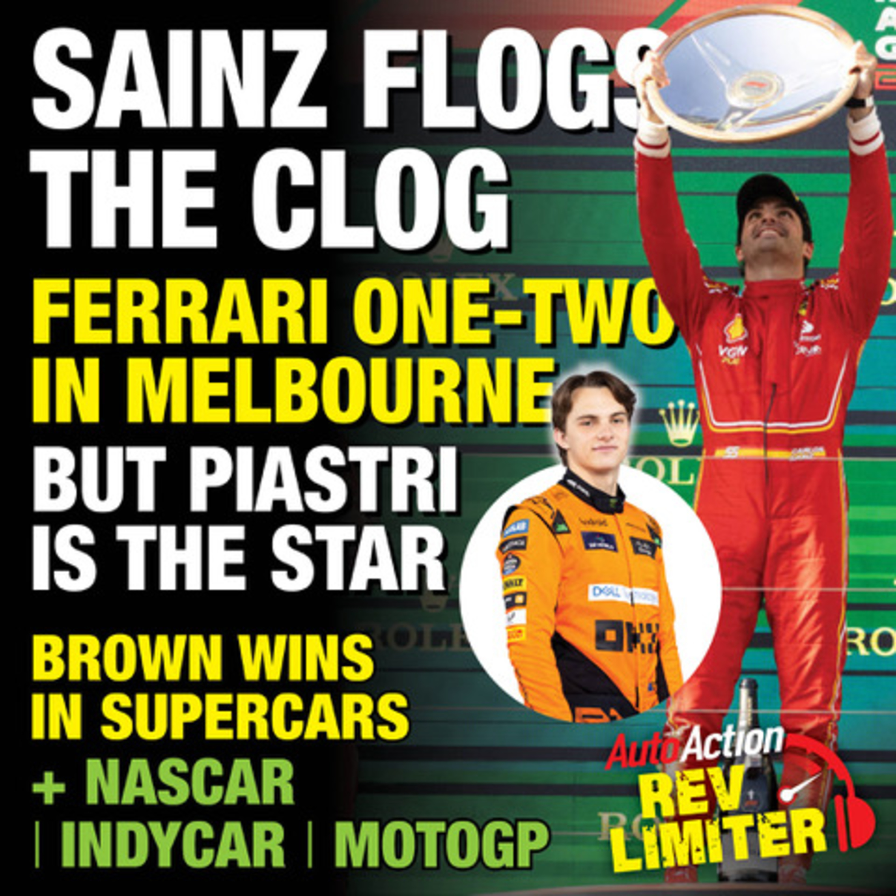 The Aussie GP review here on the Auto Action Rev Limiter episode artwork