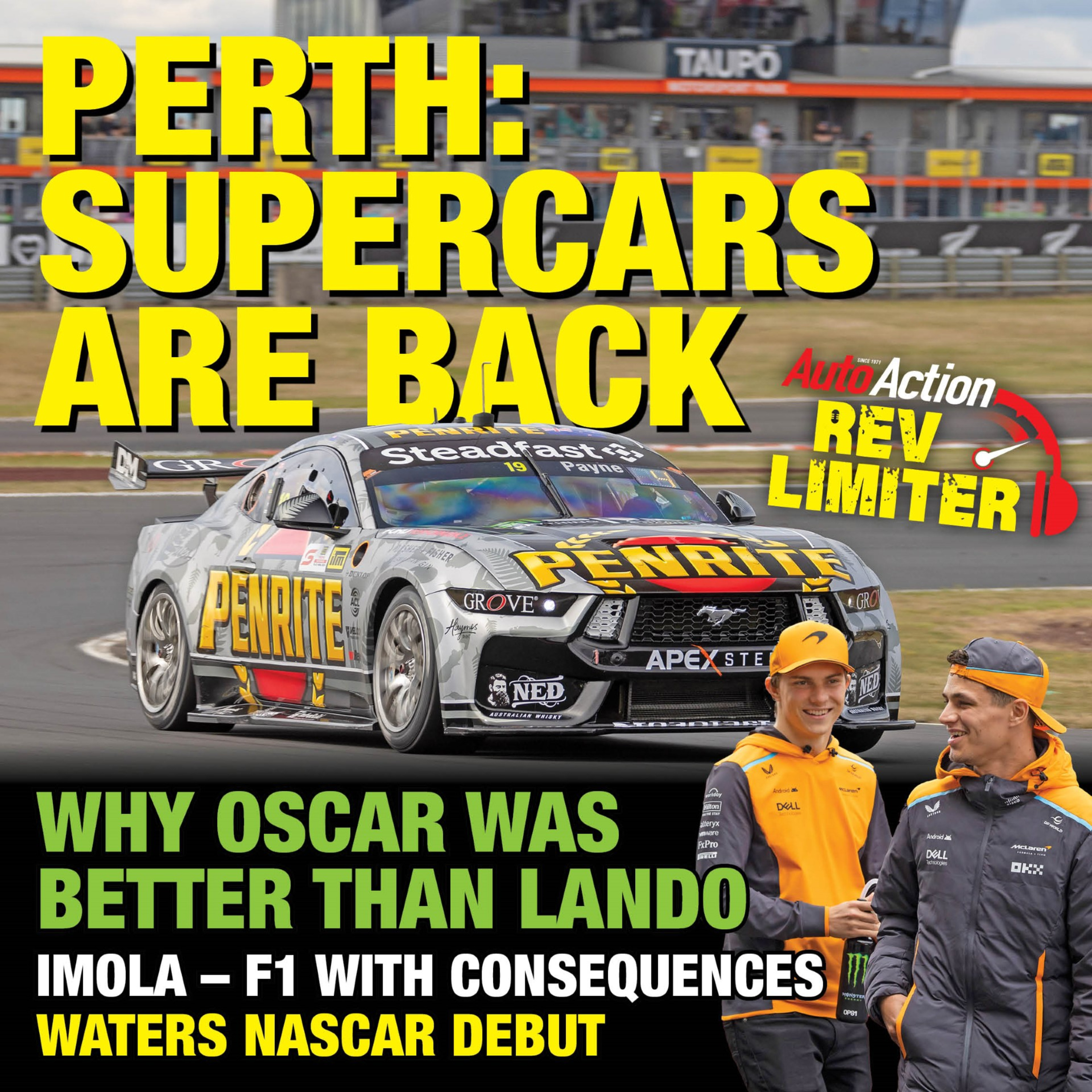 Supercars are back in Perth & F1 is in Imola and Auto Action is in the House! episode artwork