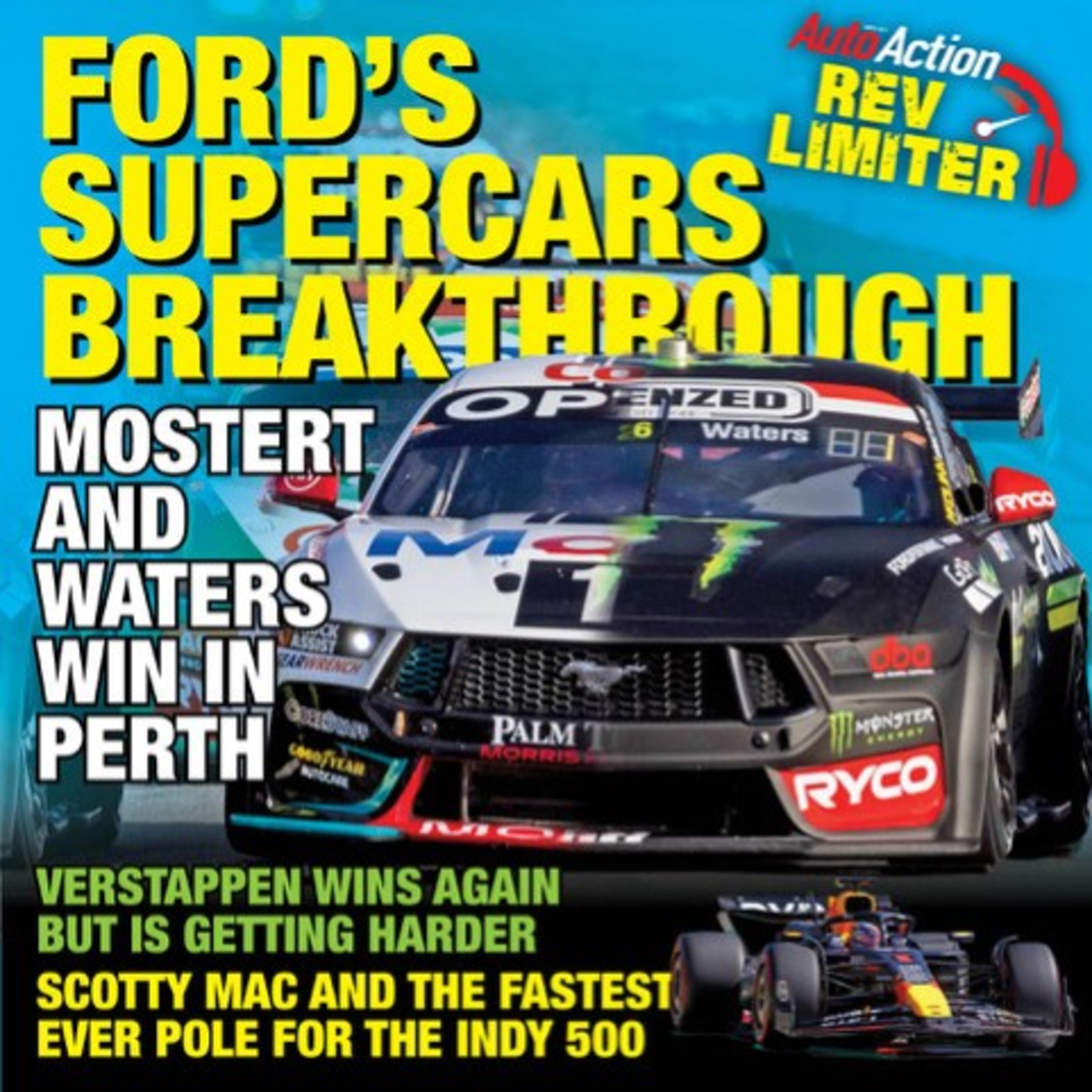 Supercars from Perth, Formula 1 from Imola and Scotty Mac the fast driver ever at the Indy 500