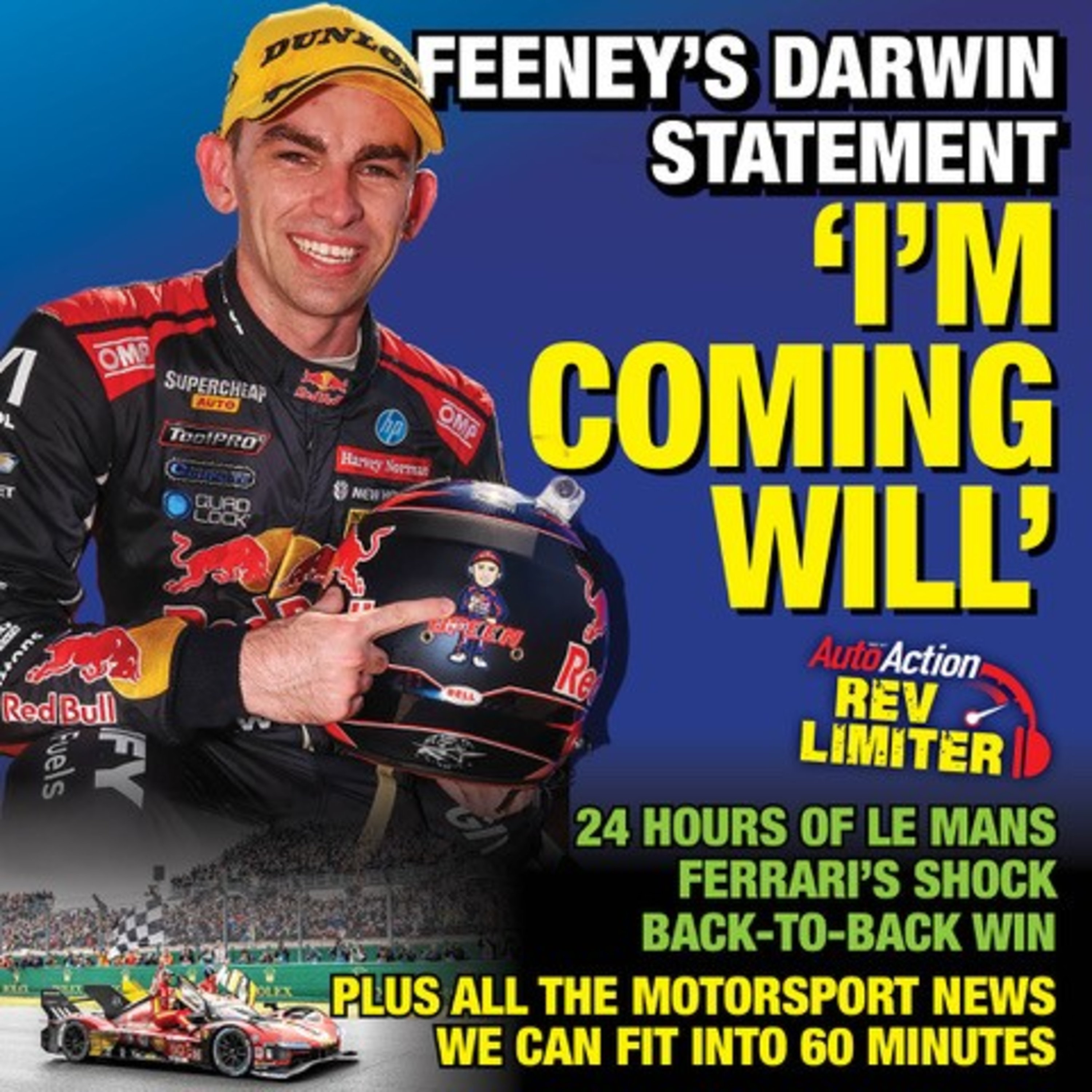 Supercars in Darwin and the 24 Hour of Le Mans... with little attempt at public humiliation episode artwork