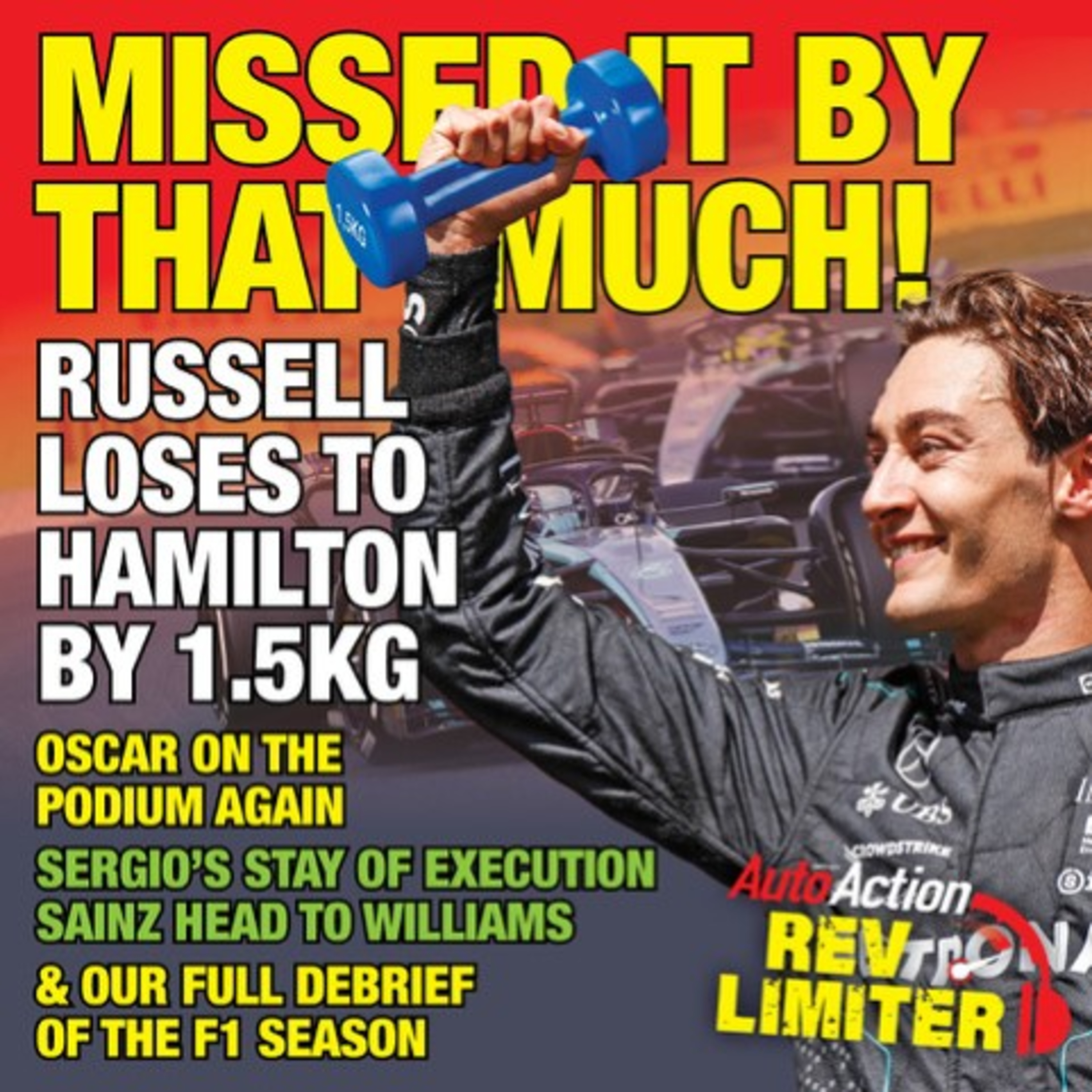 It was only 1.5kg, but it cost George Russell a Grand Prix ! We debrief the Belgian GP and the first part of the F1 season