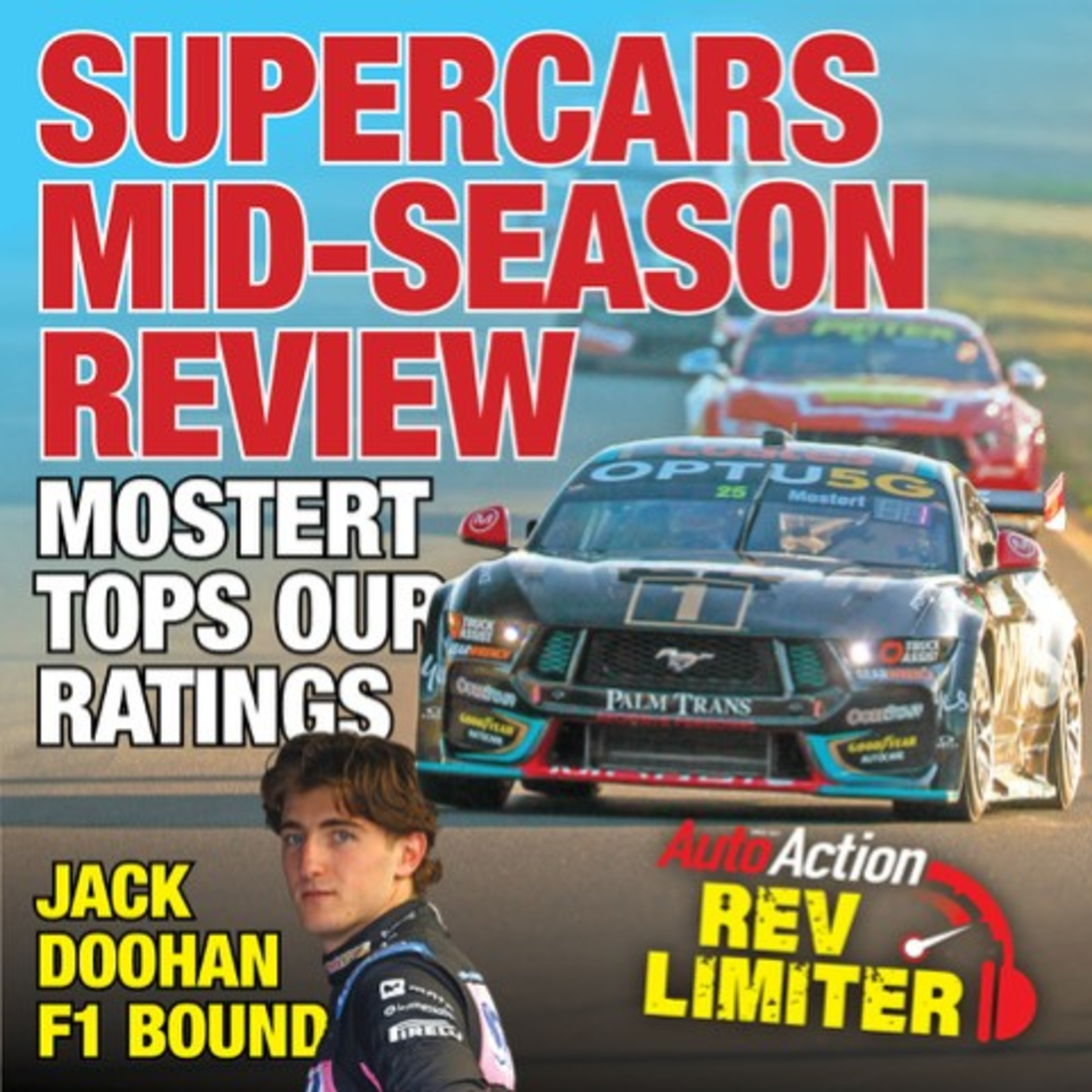 It is mid-season review time for Supercars, and there's plenty of other news including Australia's newest F1 driver  episode artwork