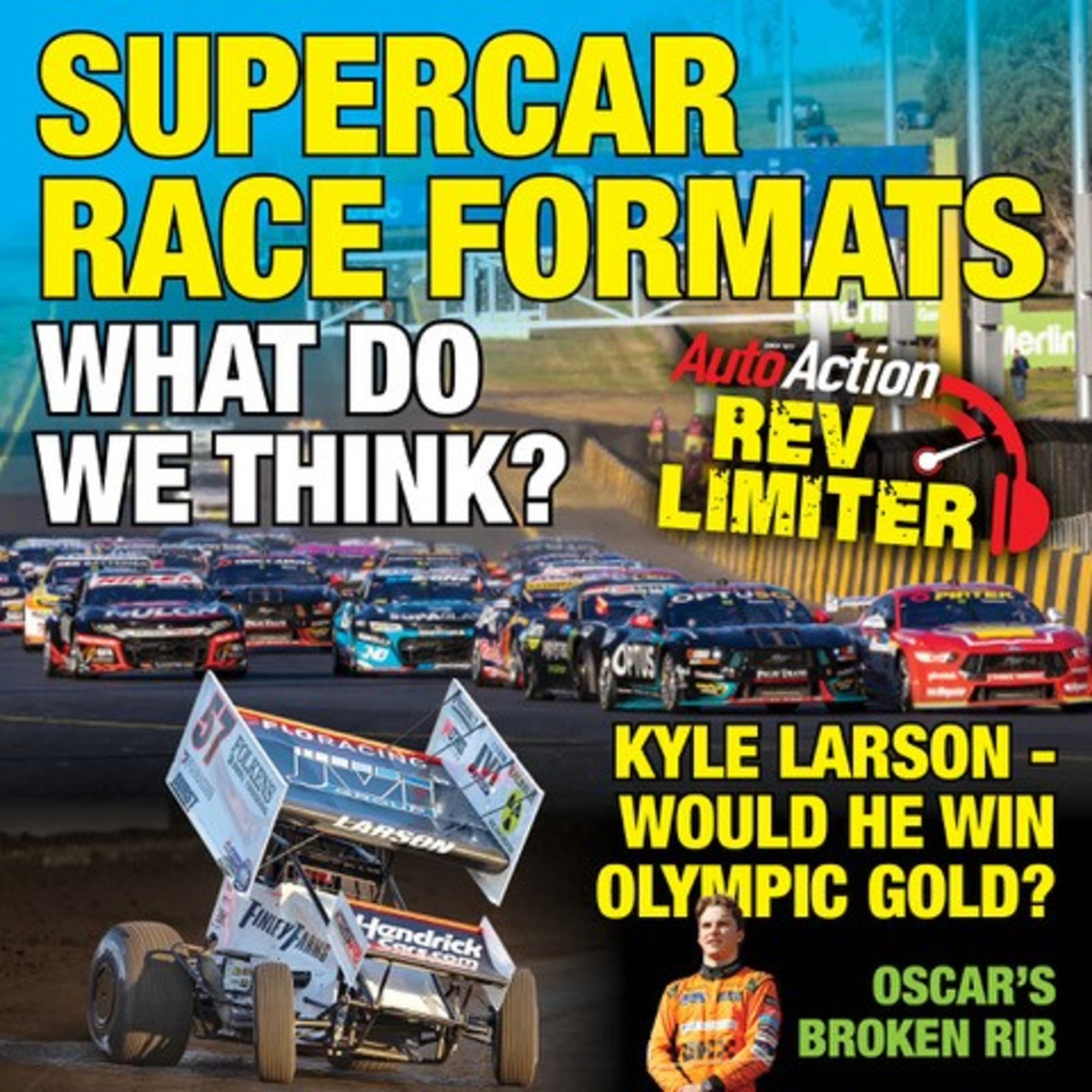 Busted Ribs. Motorsport Olympics and Supercar Race Formats! episode artwork