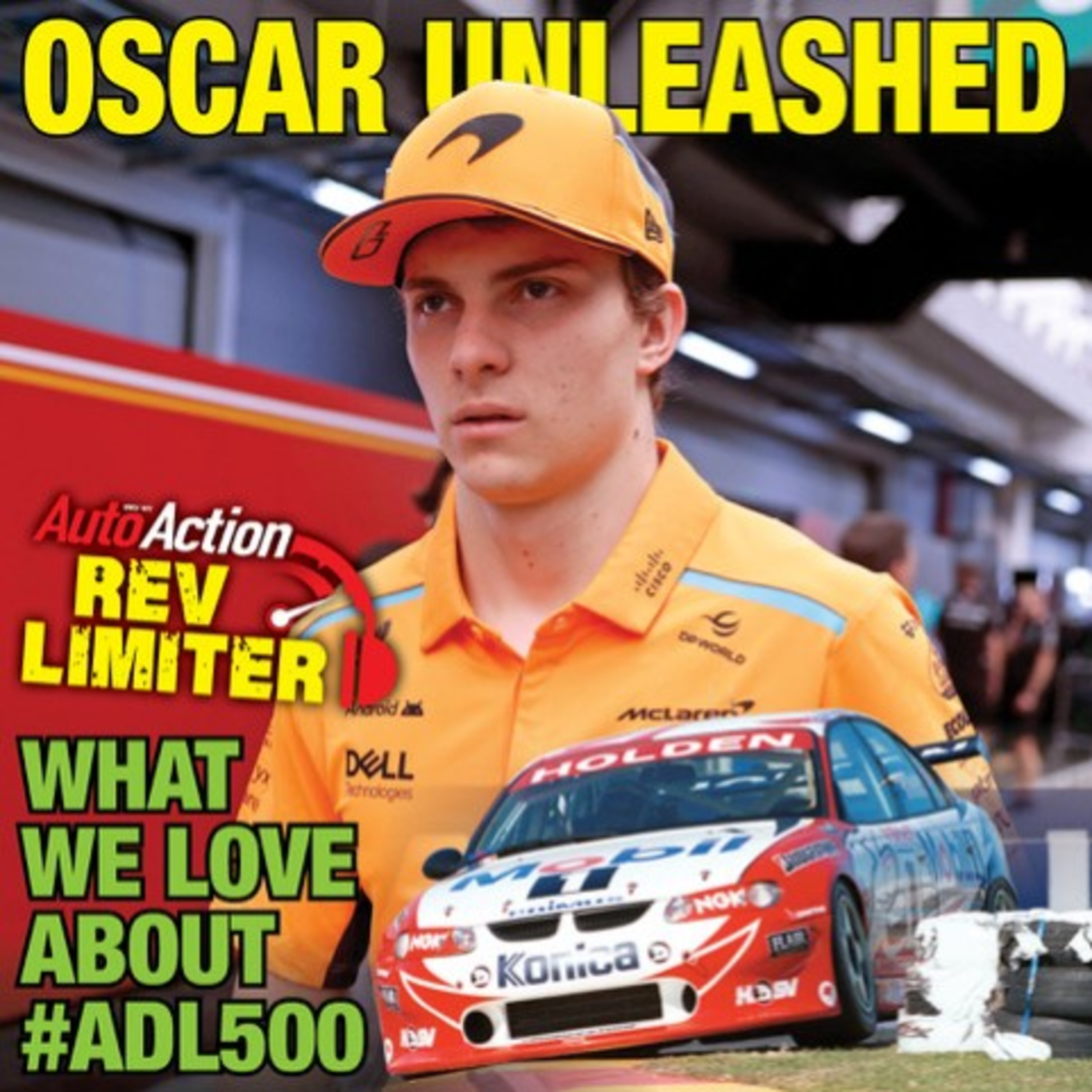 Eyes forward this week as we look to the Adelaide 500 episode artwork