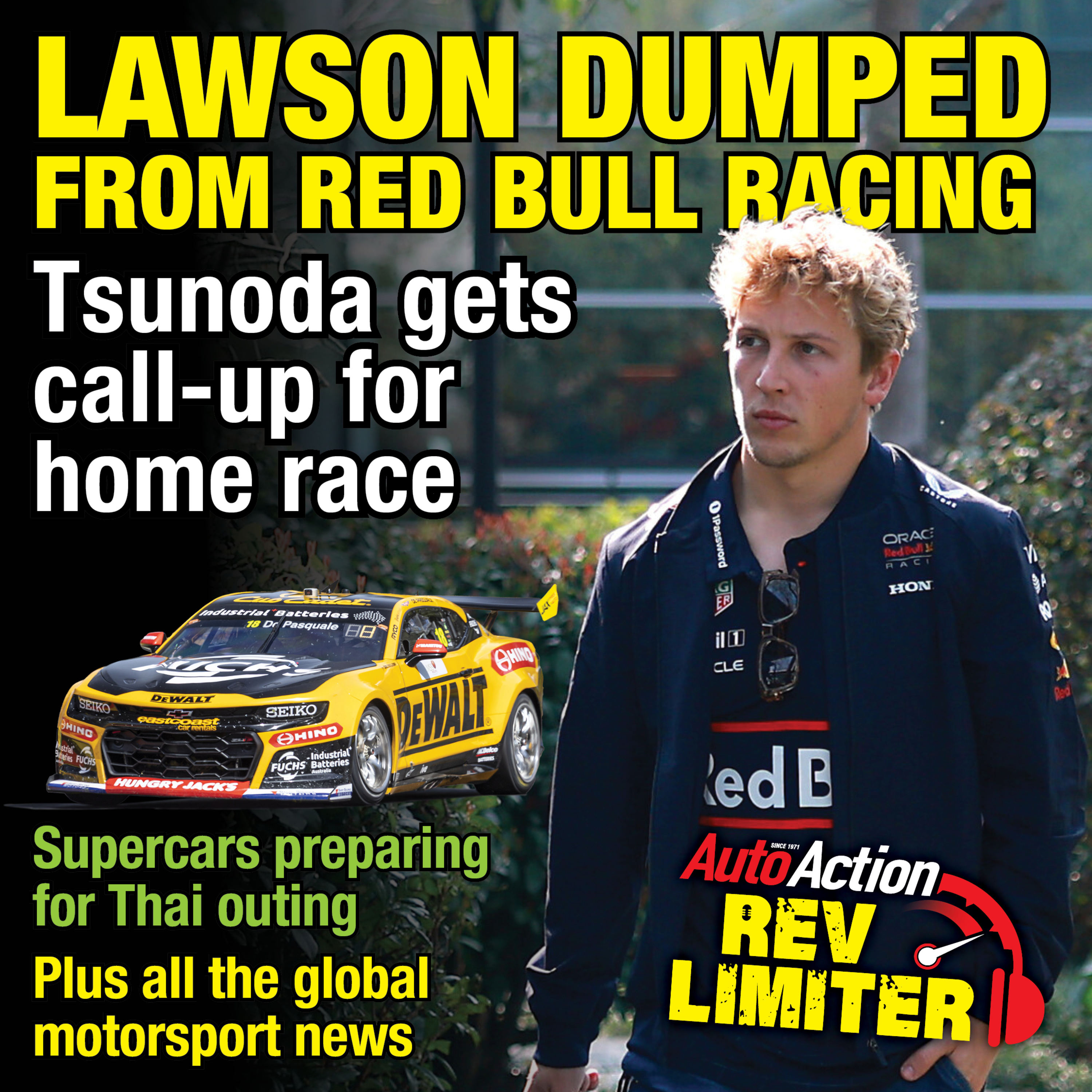 Lawson Out: Tsunoda In - the Red Bull F1 Racing Driver Swap  episode artwork