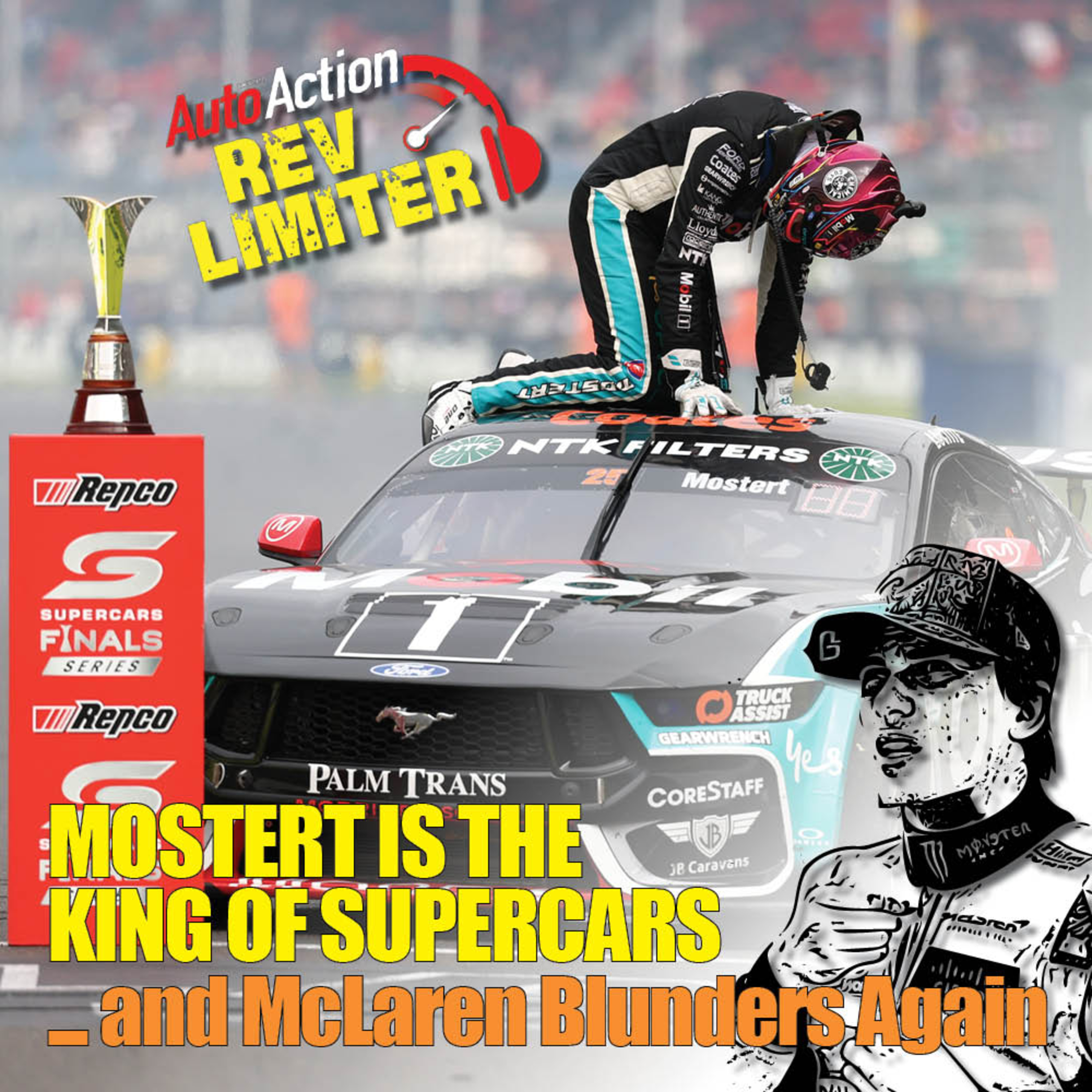 Mostert is new Supercars King, while McLaren stuff it up  episode artwork