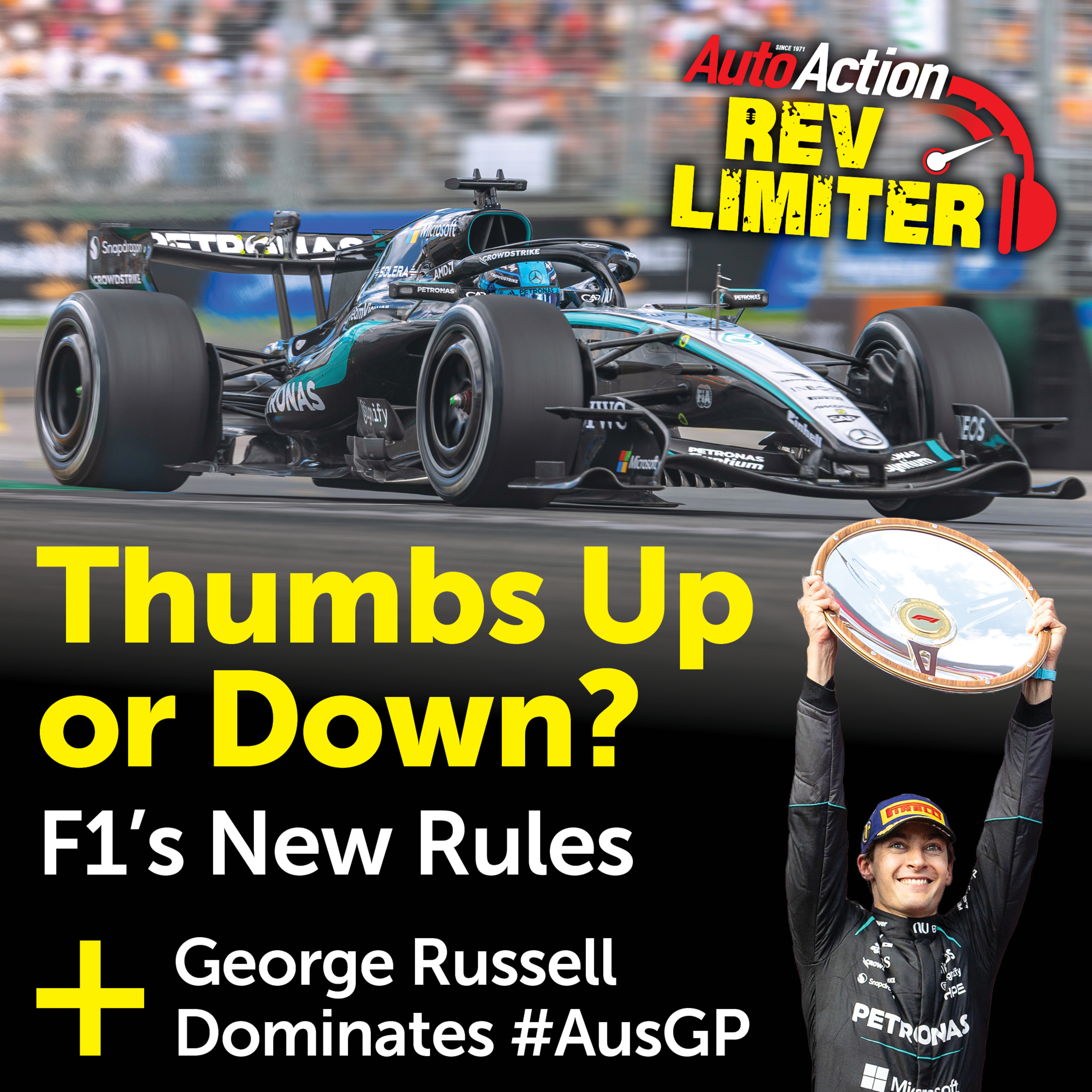 The RevLimiter Returns: New F1 Rules, Supercars Chaos and Bruce Unfiltered episode artwork