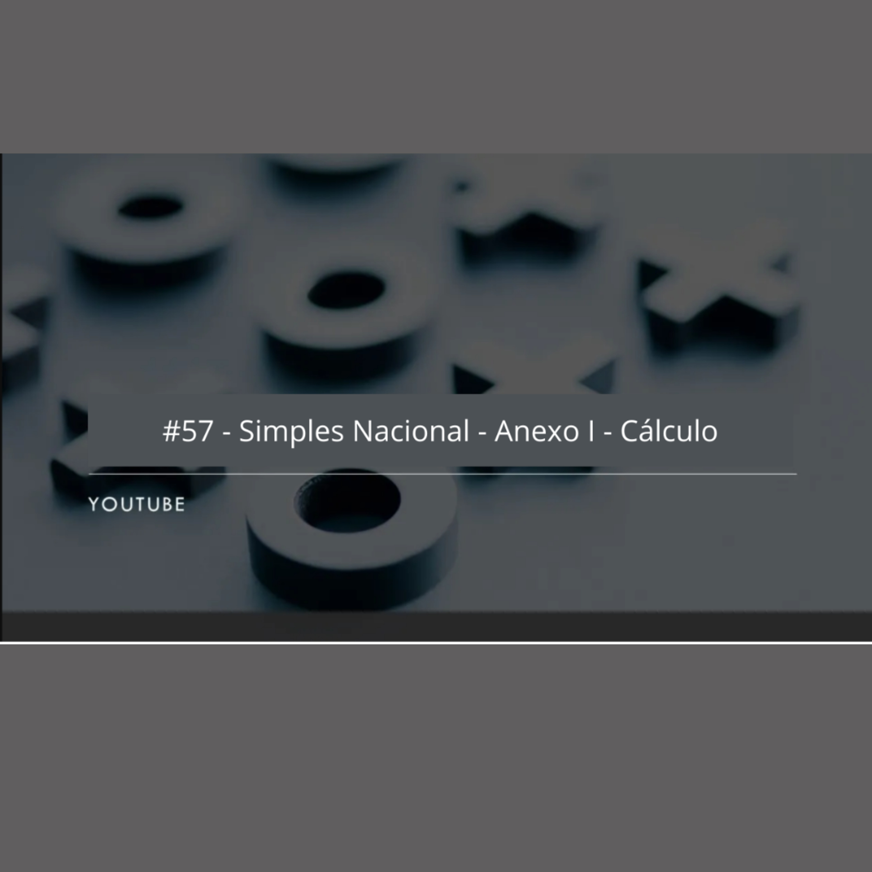 #Simples Nacional - Anexo I - Cálculo