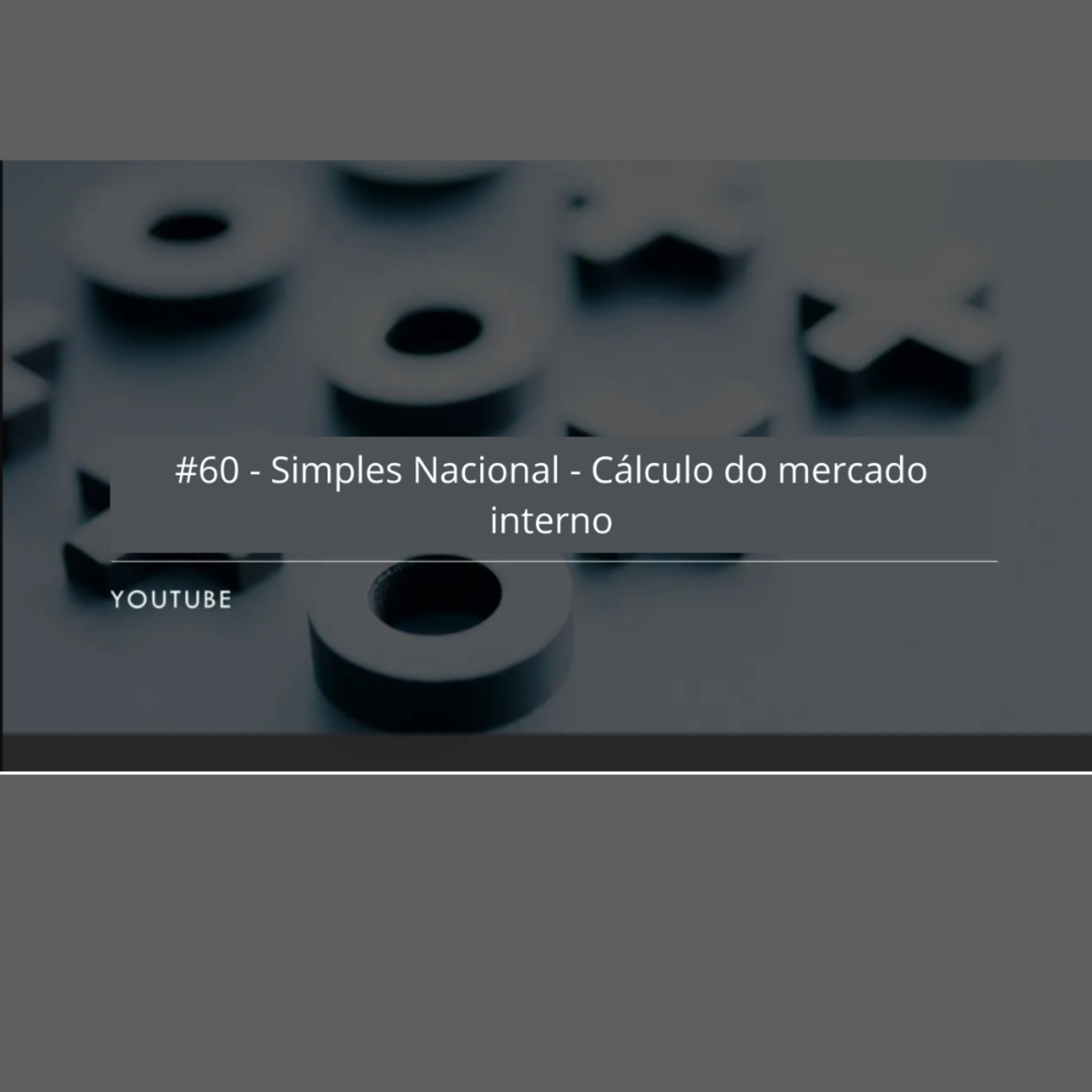 #Simples Nacional - Cálculo do mercado interno