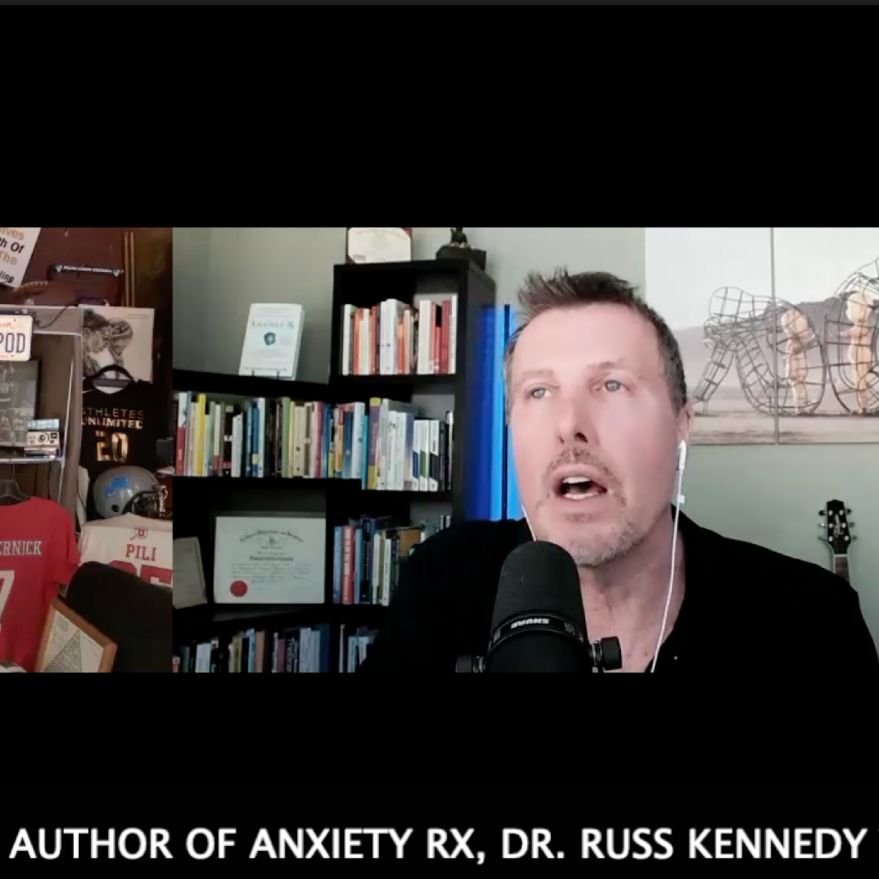 Dr. Russ Kennedy - The Anxiety Dr., author of Anxiety Rx Joins Hoot for the second time. He's sold over 105,000 books and has over 1,000,000 downloads from his Anxiety Rx podcast. Enjoy this episode! episode artwork