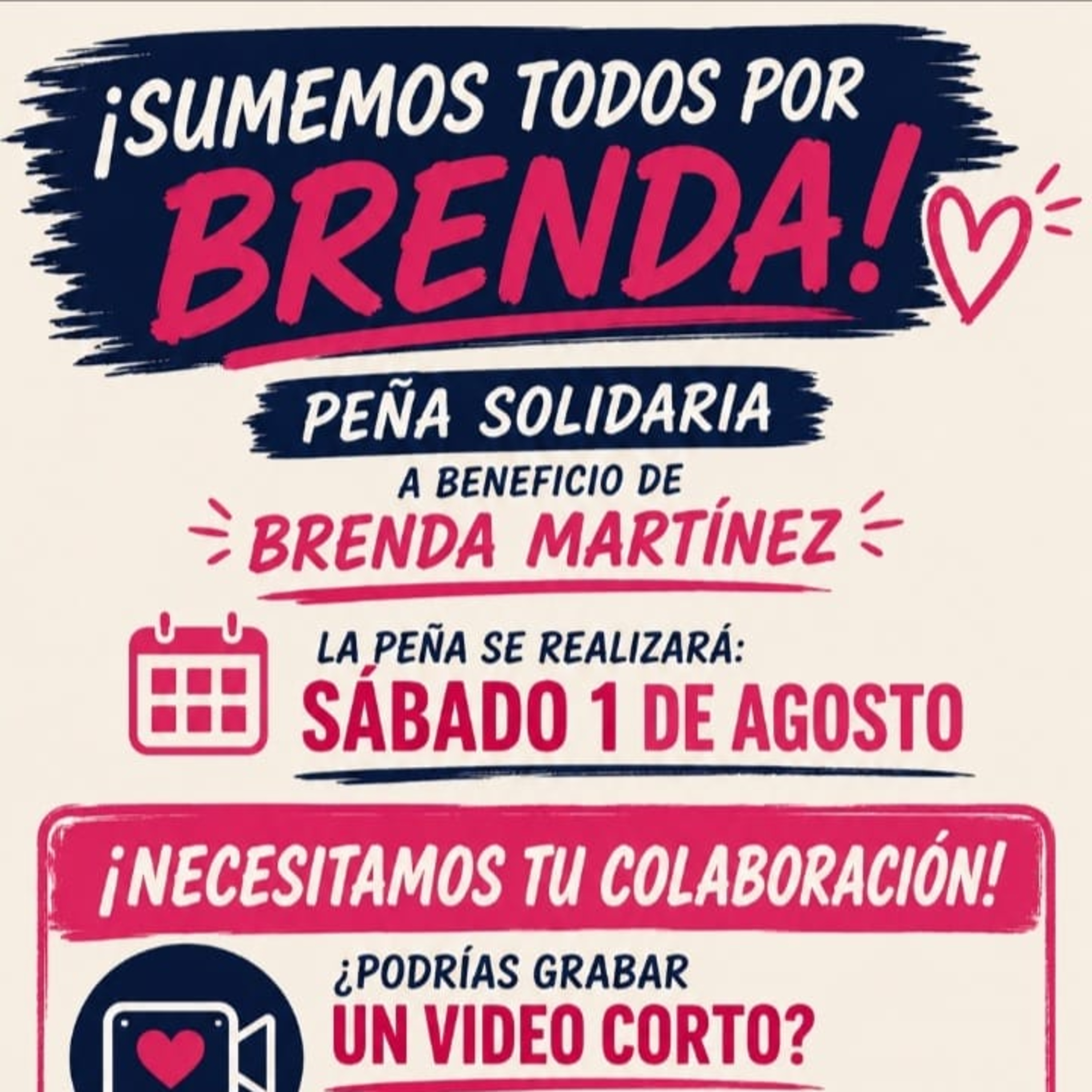 Peña solidaria en El Viejo Galpón para financiar el tratamiento visual de Brenda Martínez episode artwork