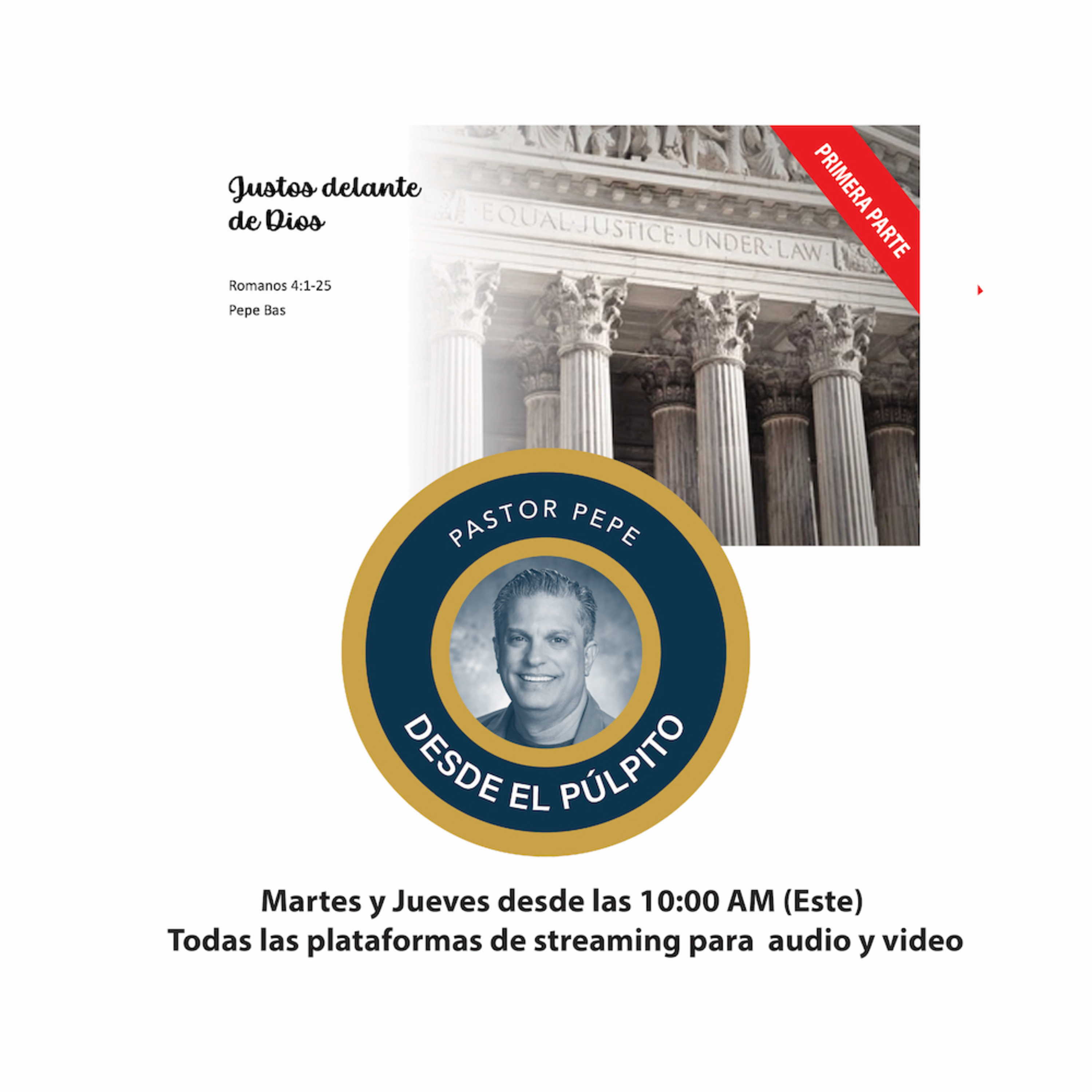Episodio 33 - Justos delante De Dios (Primera Parte) episode artwork