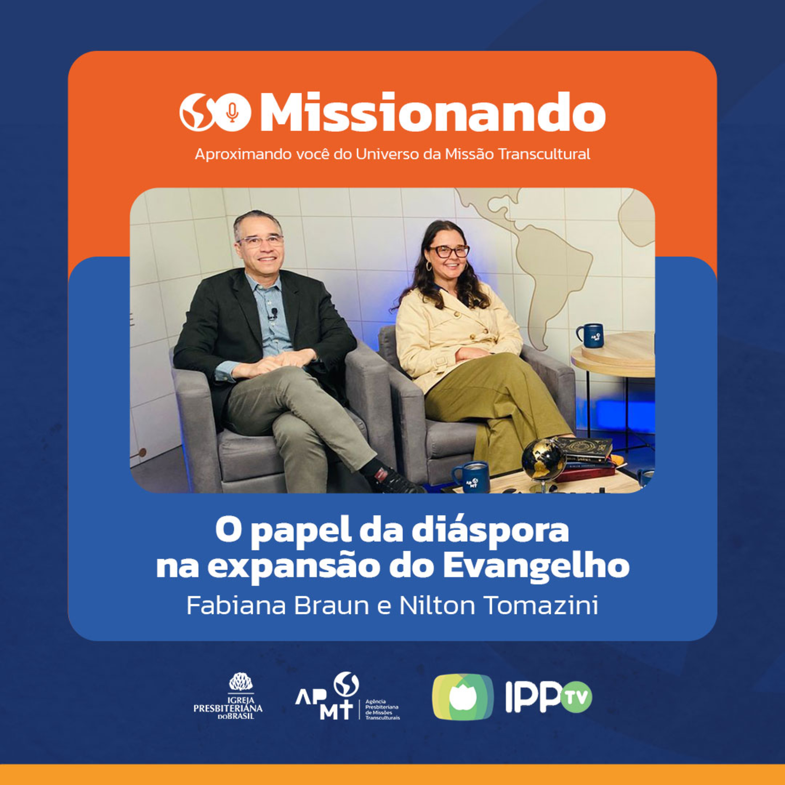 O Papel da Diáspora na Expansão do Evangelho - Fabiana Braun e Nilton Tomazini episode artwork
