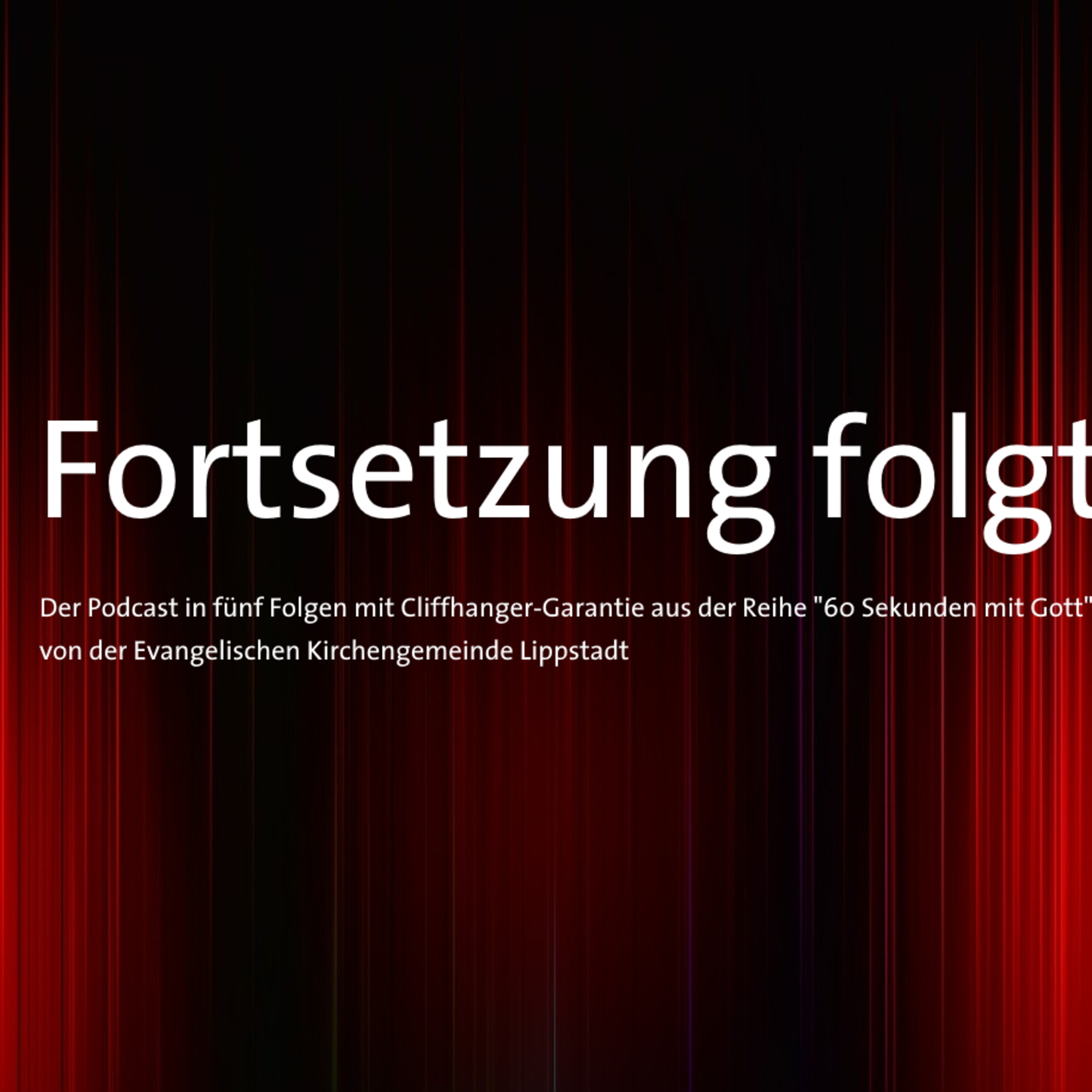 60 Sekunden mit Gott.