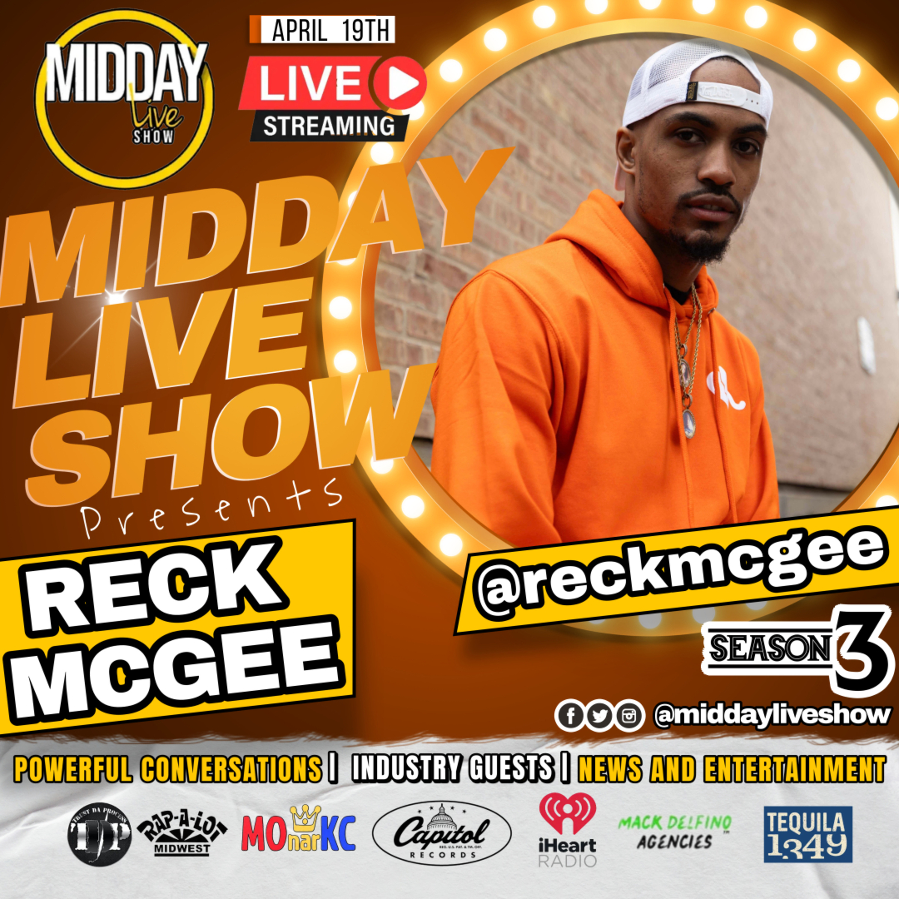 The Midday Live Show Season 3 | EP 21 RECK MCGEE episode artwork