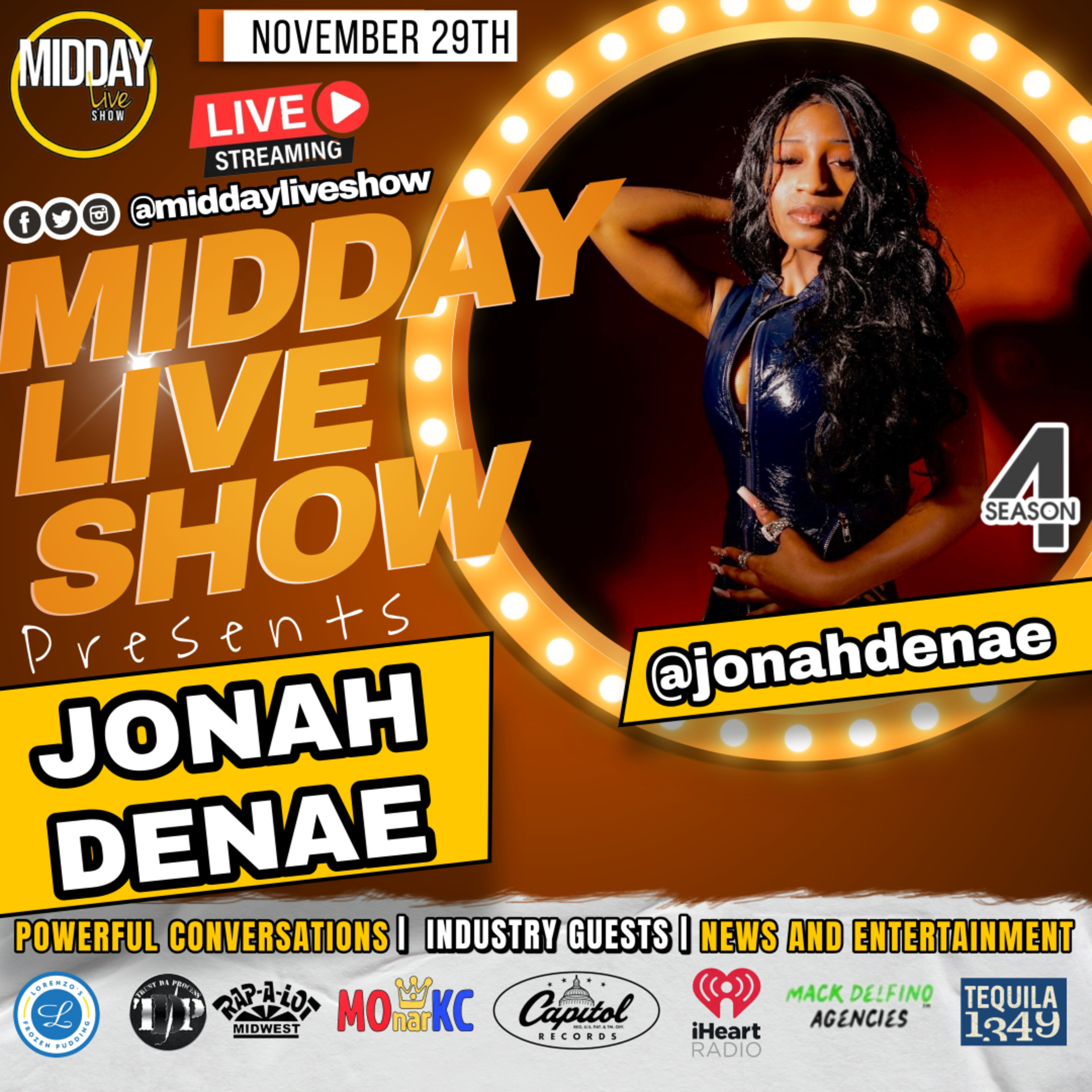 The Midday Live Show Season 4 | EP 21 JONAH DENAE & KC FLASH episode artwork