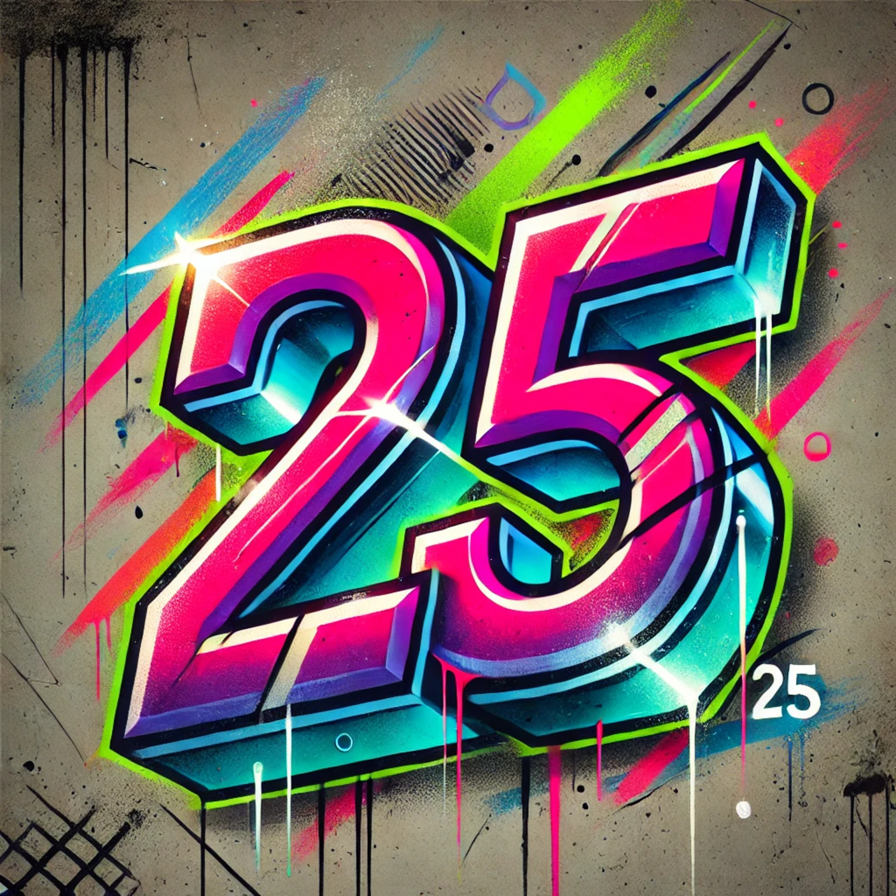 25 episode artwork