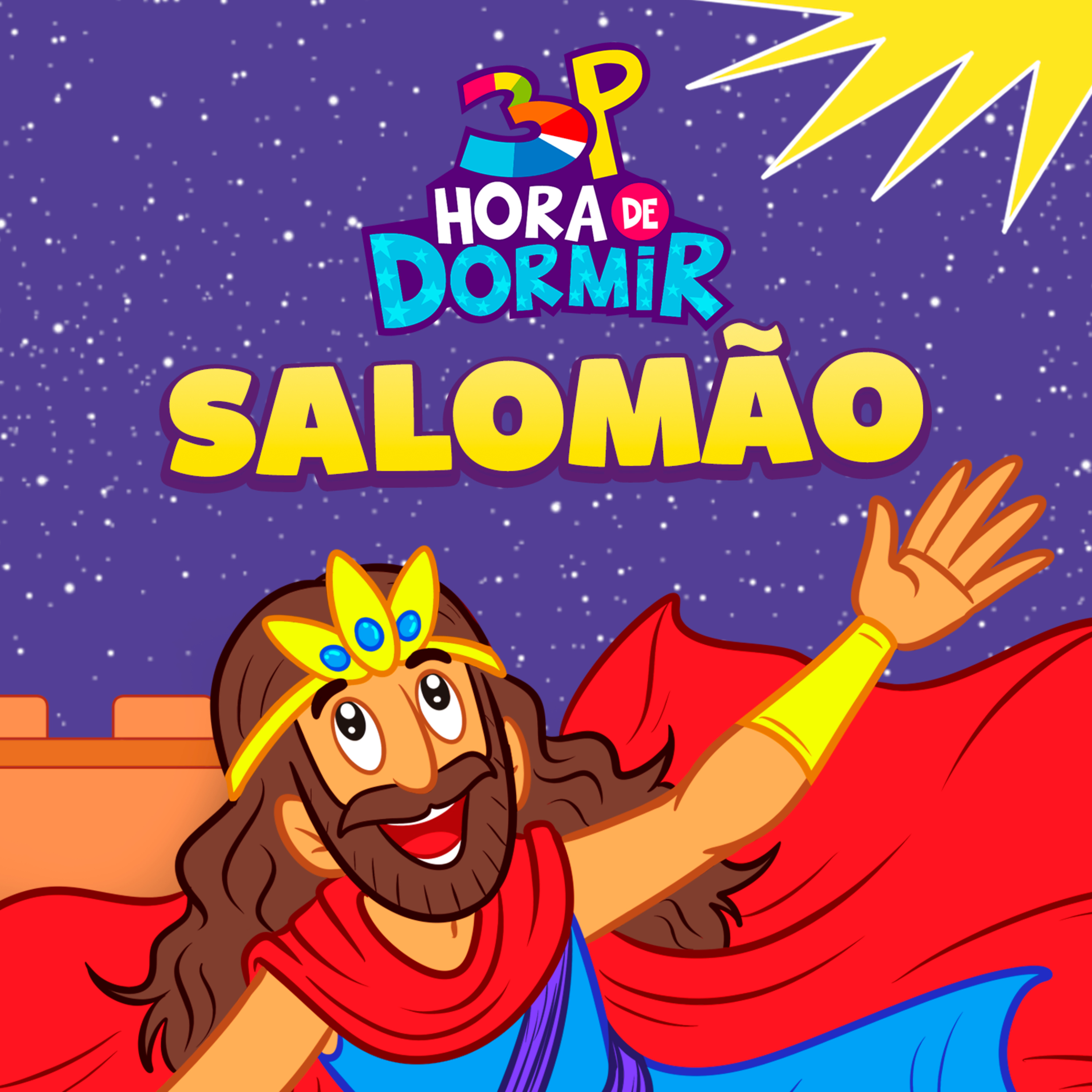 Salomão | 3 Palavrinhas - Hora de Dormir com historinhas | Participação especial: Ton Carfi episode artwork