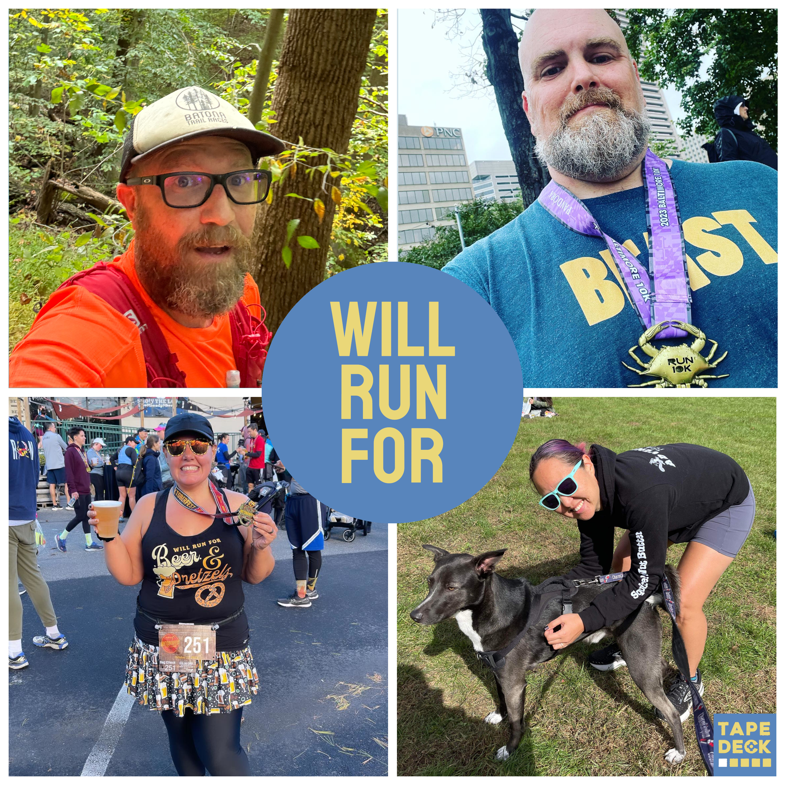 88. Baltimore Running Fest, Patapsco Valley 50k/25k, Oktoberfest 5 Miler